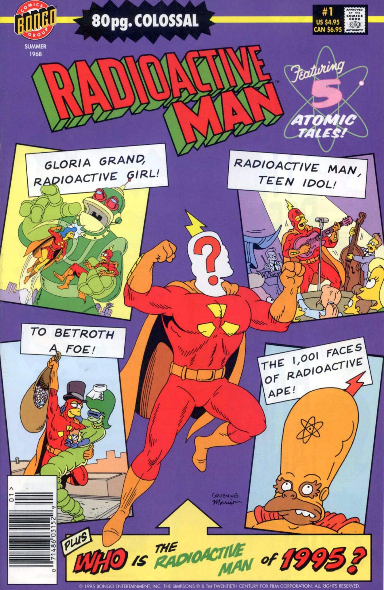 Read online Radioactive Man 80 pg. Colossal comic -  Issue # Full - 1