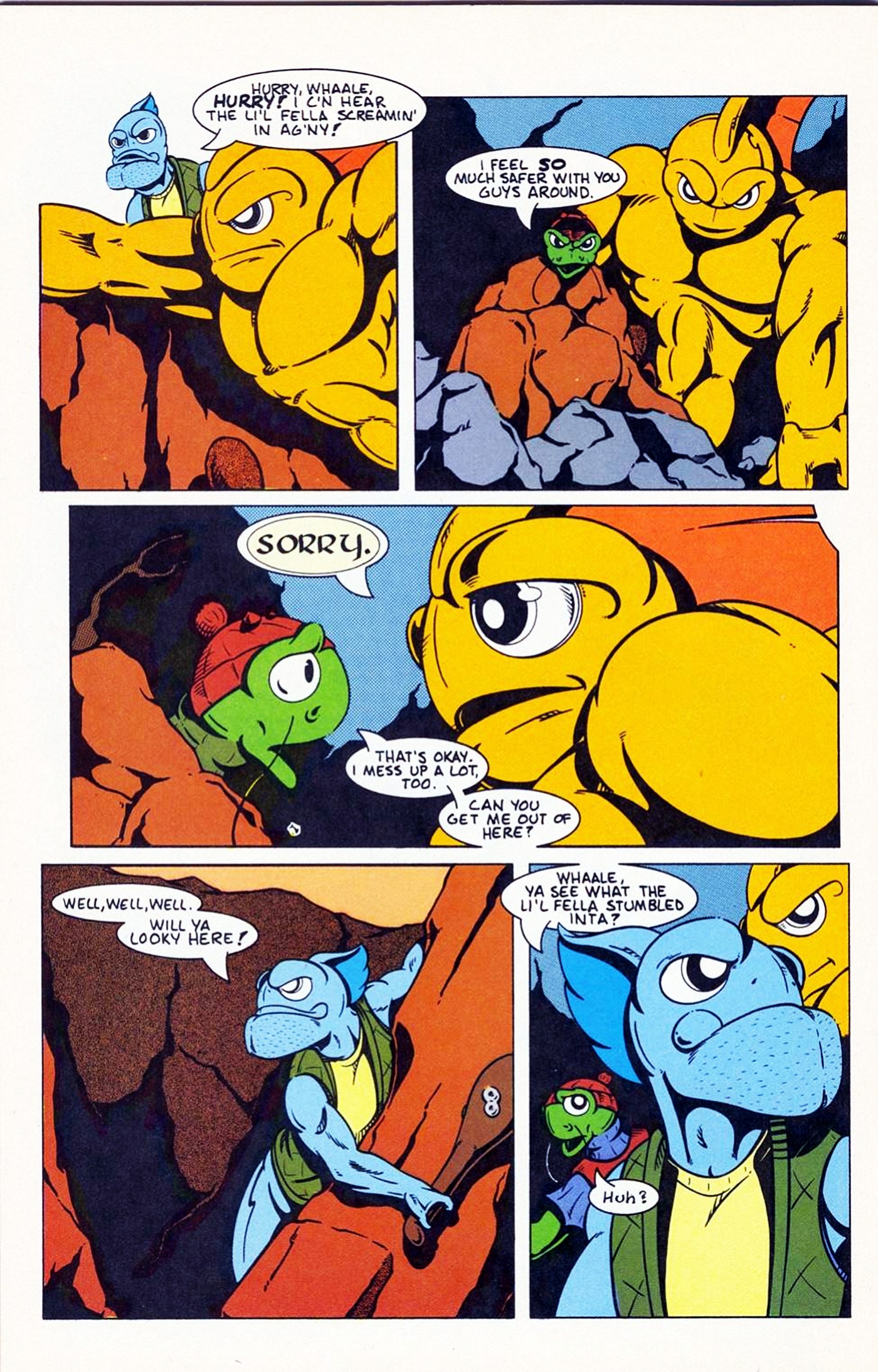 Read online The Fish Police comic -  Issue #12 - 22