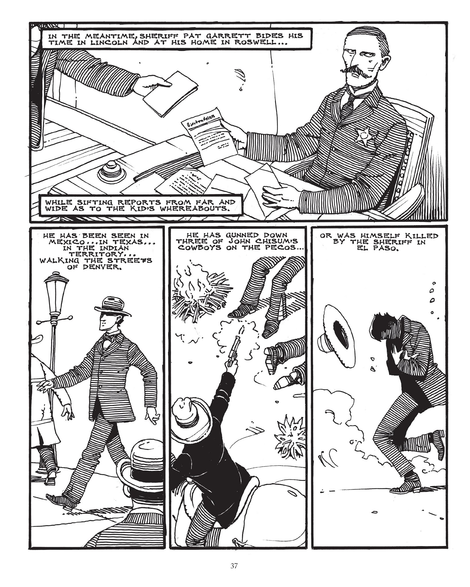 Read online The True Death of Billy the Kid comic -  Issue # TPB - 35