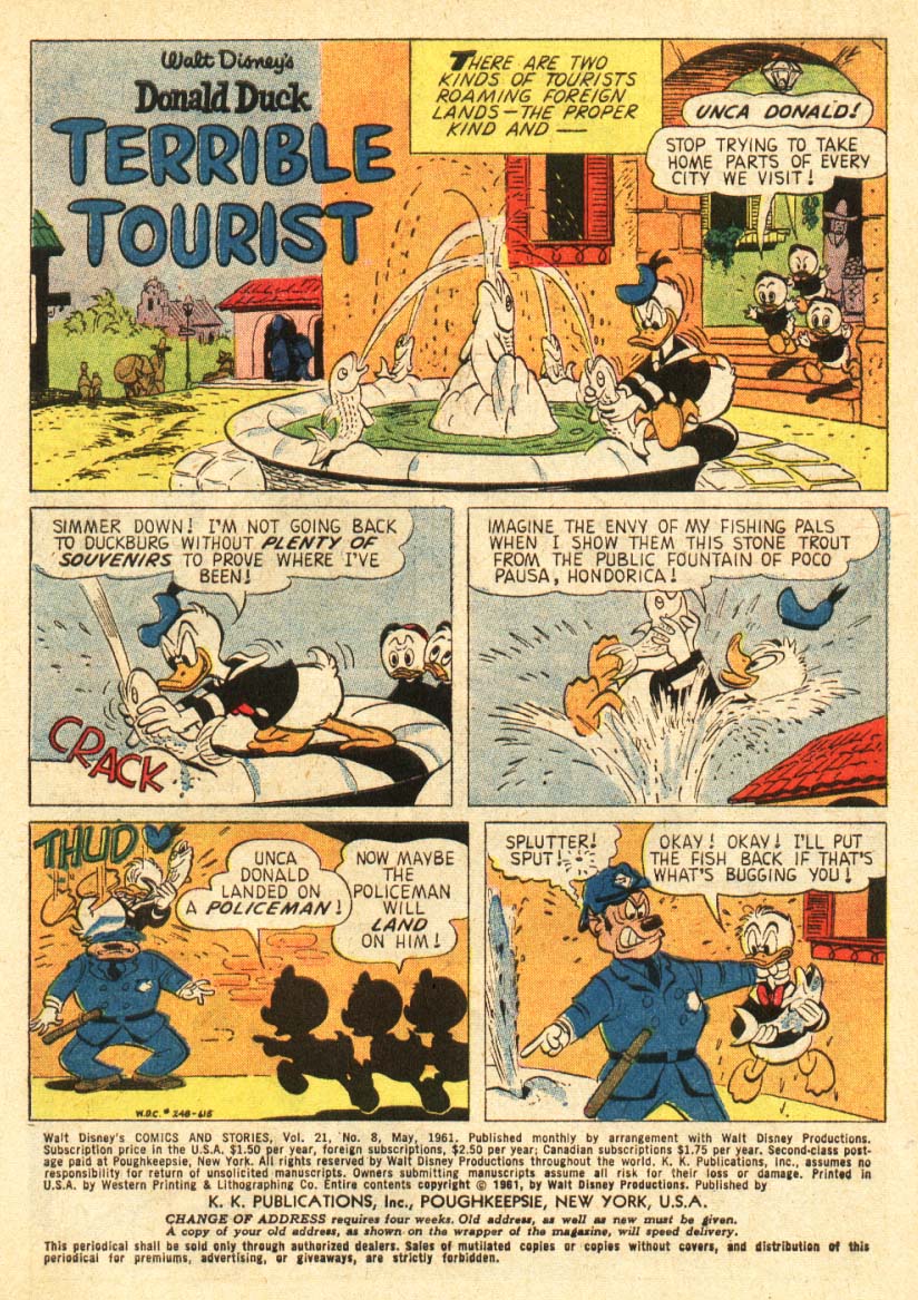 Read online Walt Disney's Comics and Stories comic -  Issue #248 - 2