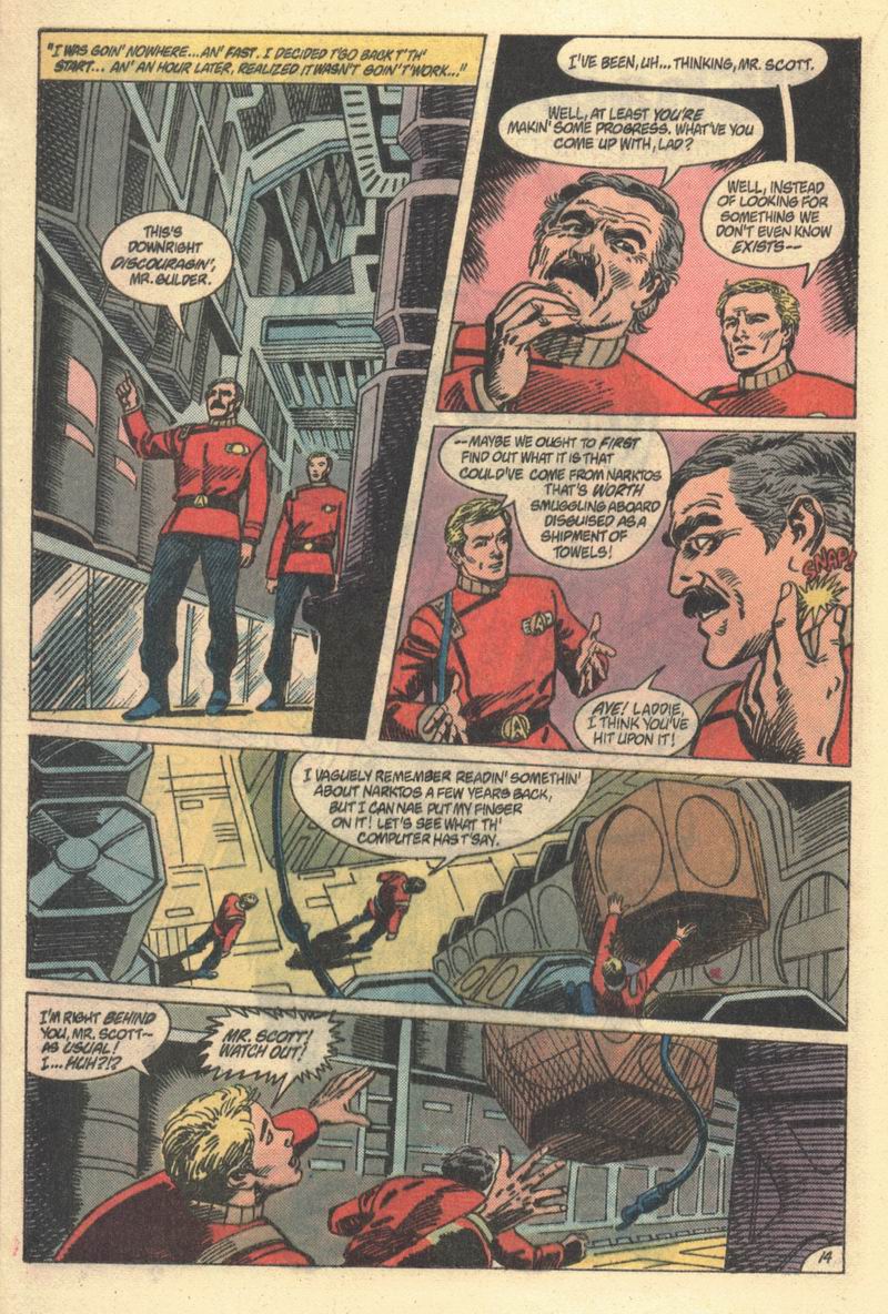Read online Star Trek (1984) comic -  Issue #18 - 15