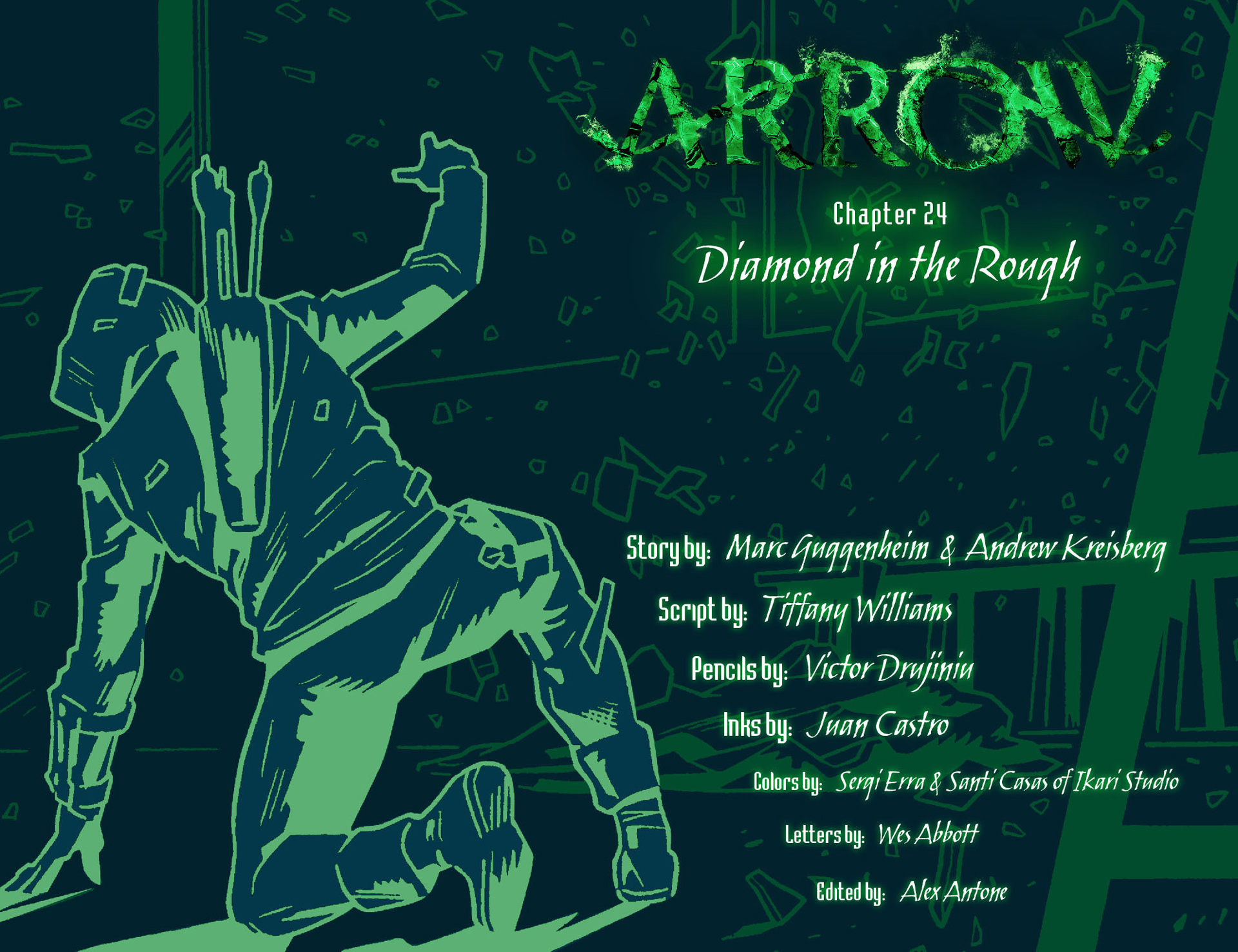 Read online Arrow [II] comic -  Issue #24 - 2