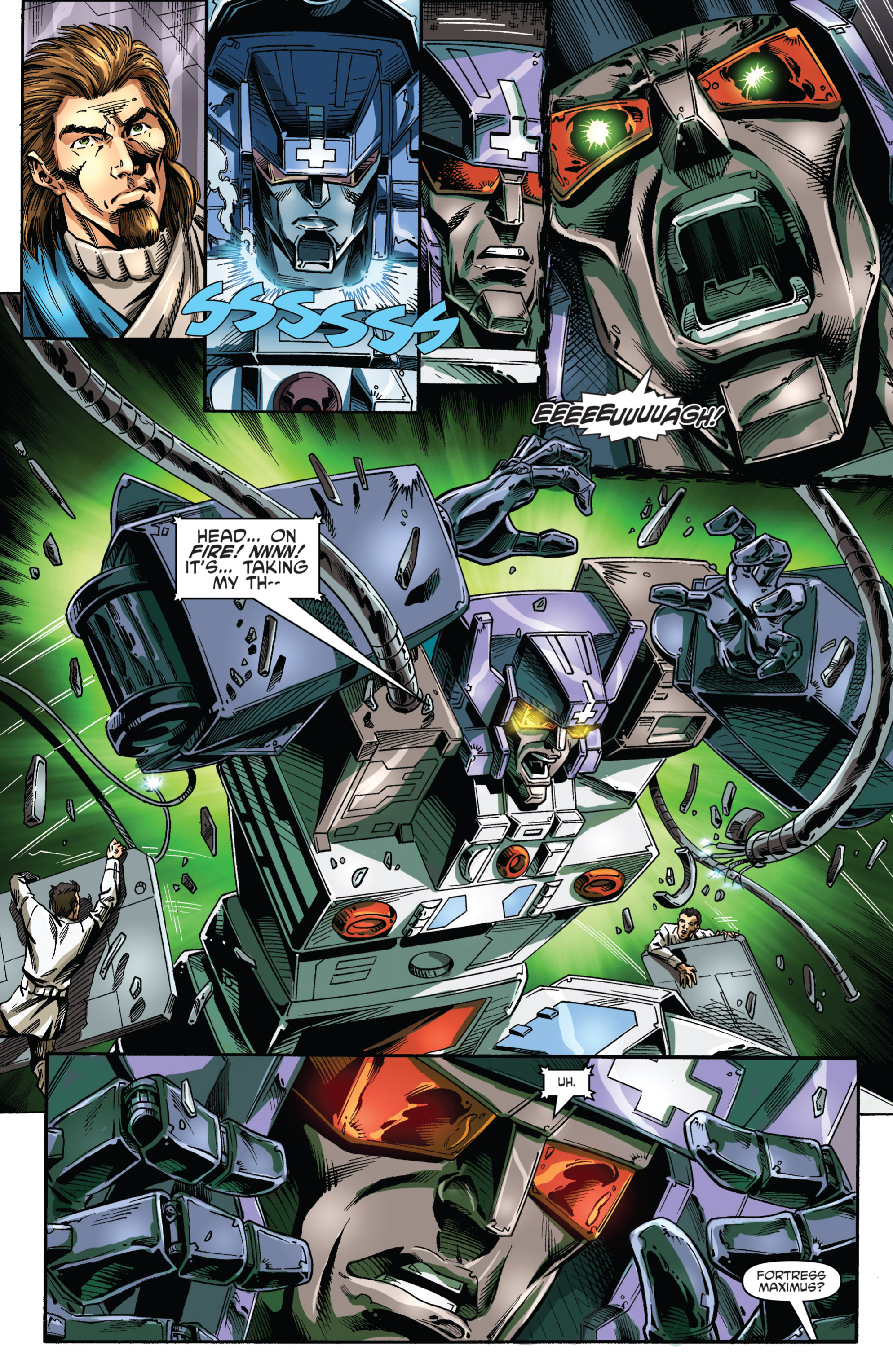 Read online The Transformers: Regeneration One comic -  Issue #97 - 13