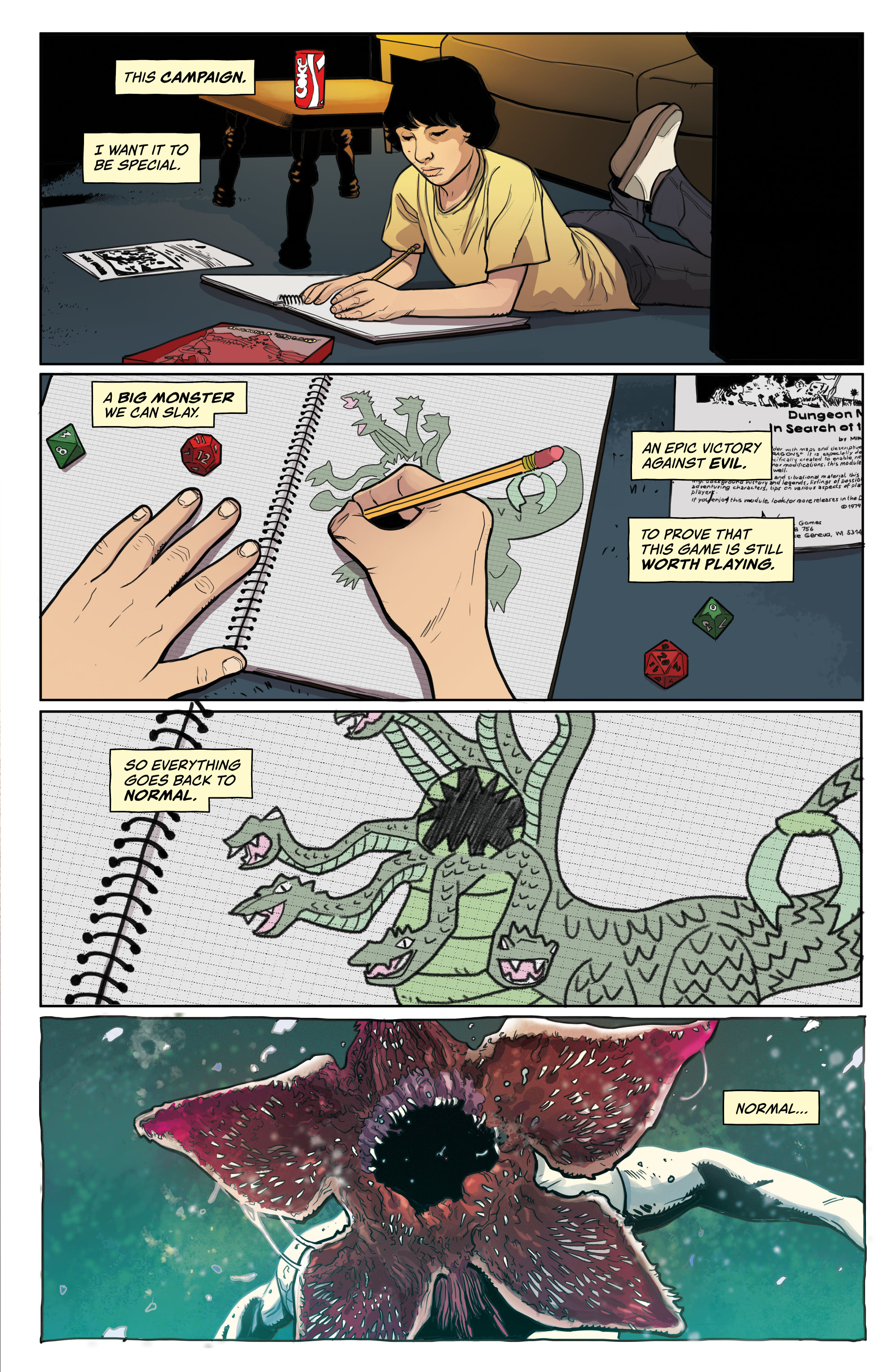 Read online Stranger Things and Dungeons & Dragons comic -  Issue #2 - 13