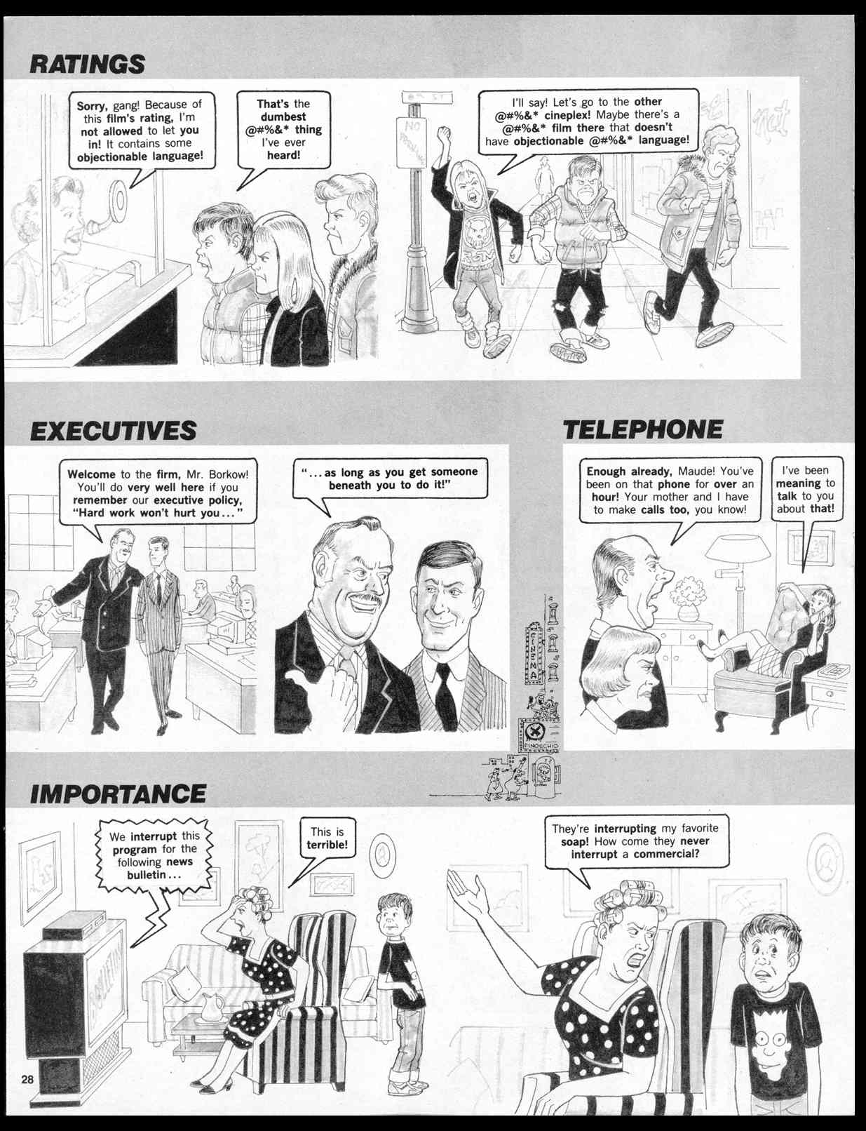 Read online MAD comic -  Issue #302 - 31