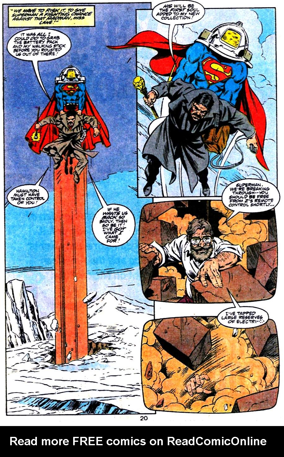 Read online Adventures of Superman (1987) comic -  Issue #484 - 21