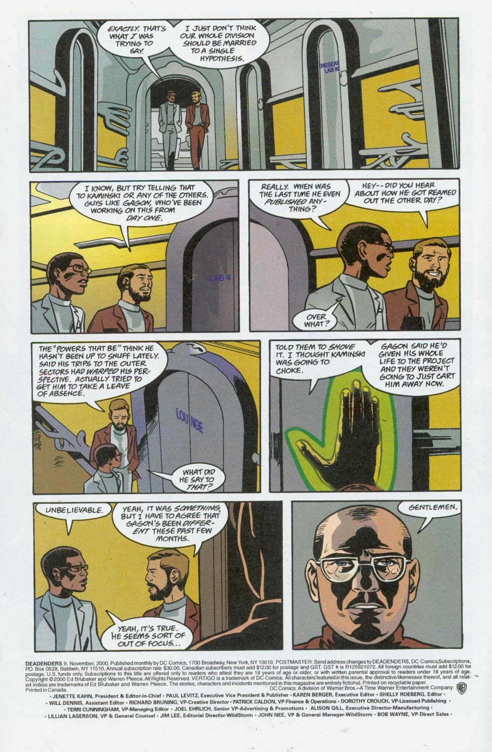 Read online Deadenders comic -  Issue #9 - 2