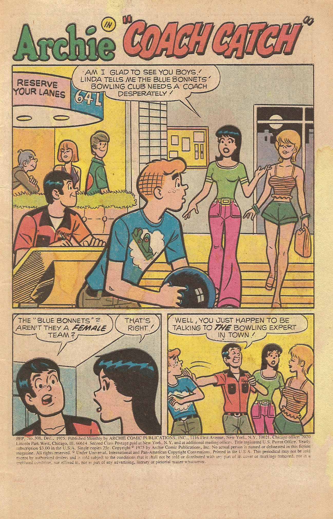 Read online Pep Comics comic -  Issue #308 - 3