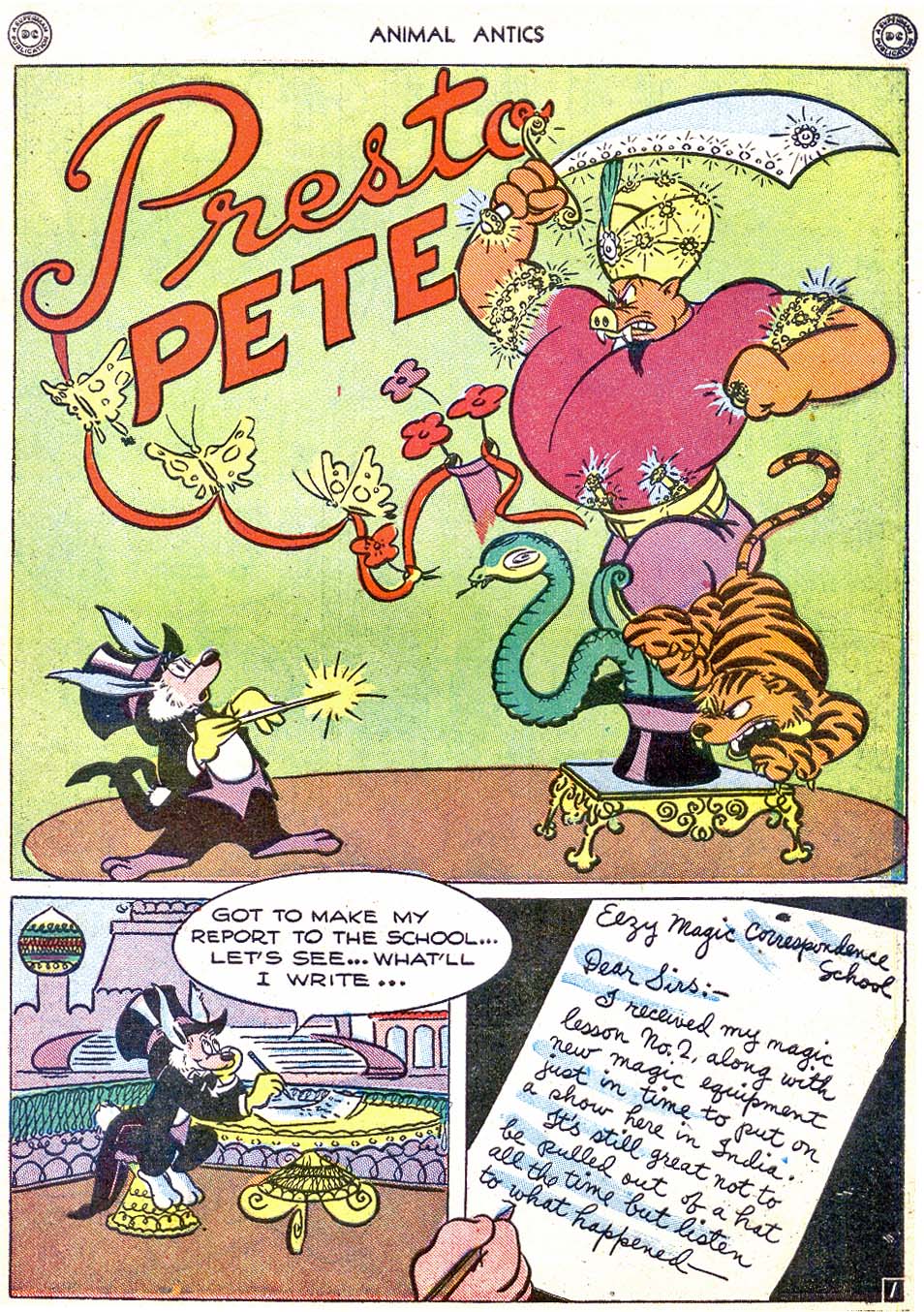 Read online Animal Antics comic -  Issue #2 - 3