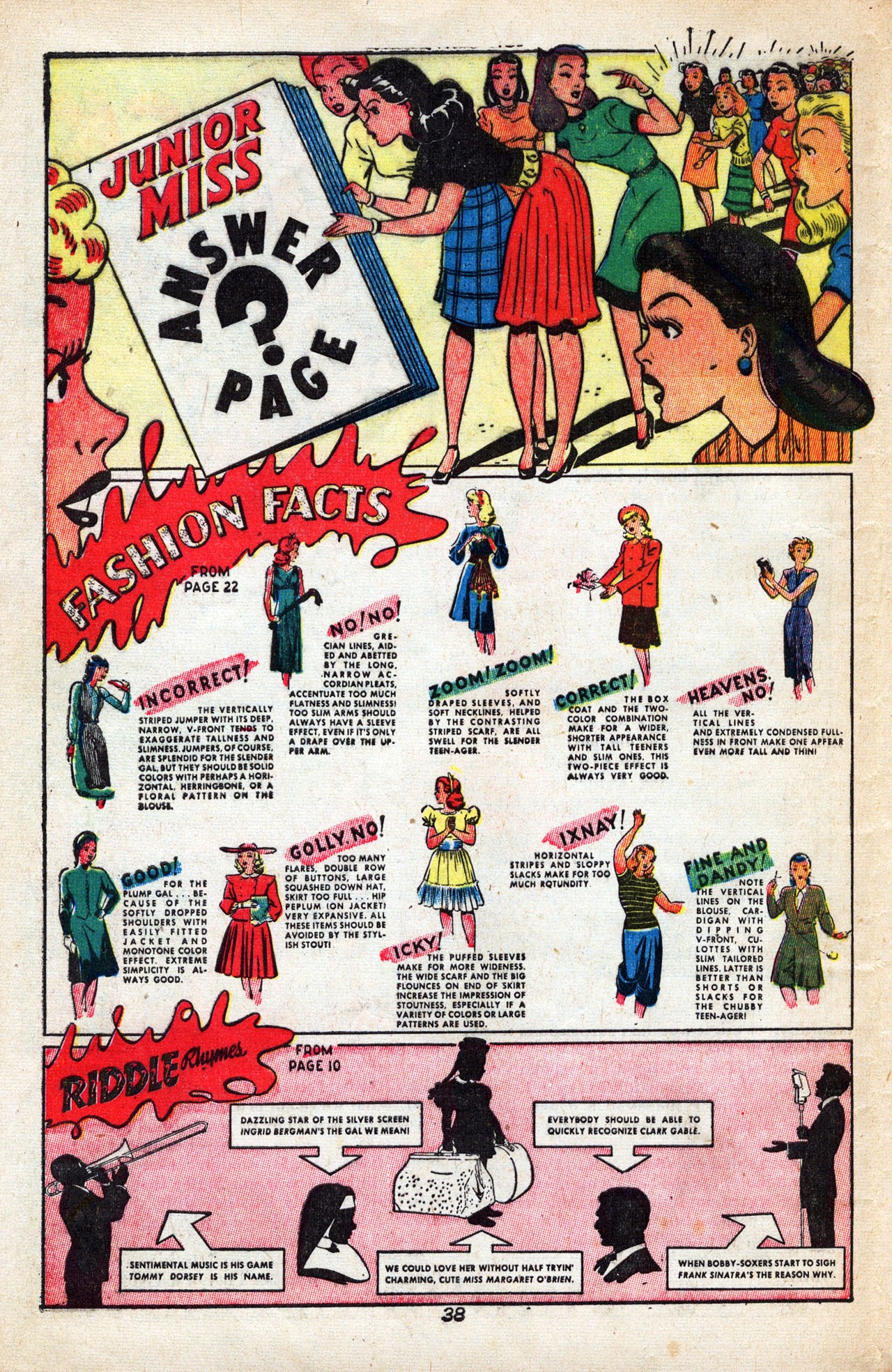 Read online Junior Miss (1947) comic -  Issue #24 - 34