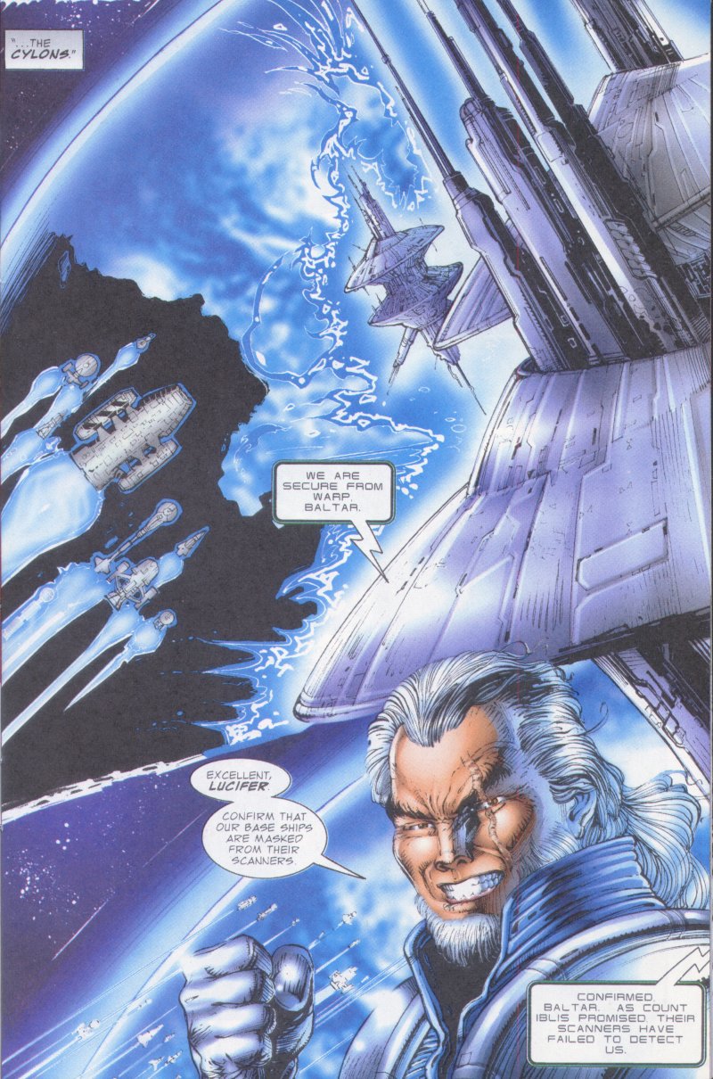 Read online Battlestar Galactica (1995) comic -  Issue #4 - 5