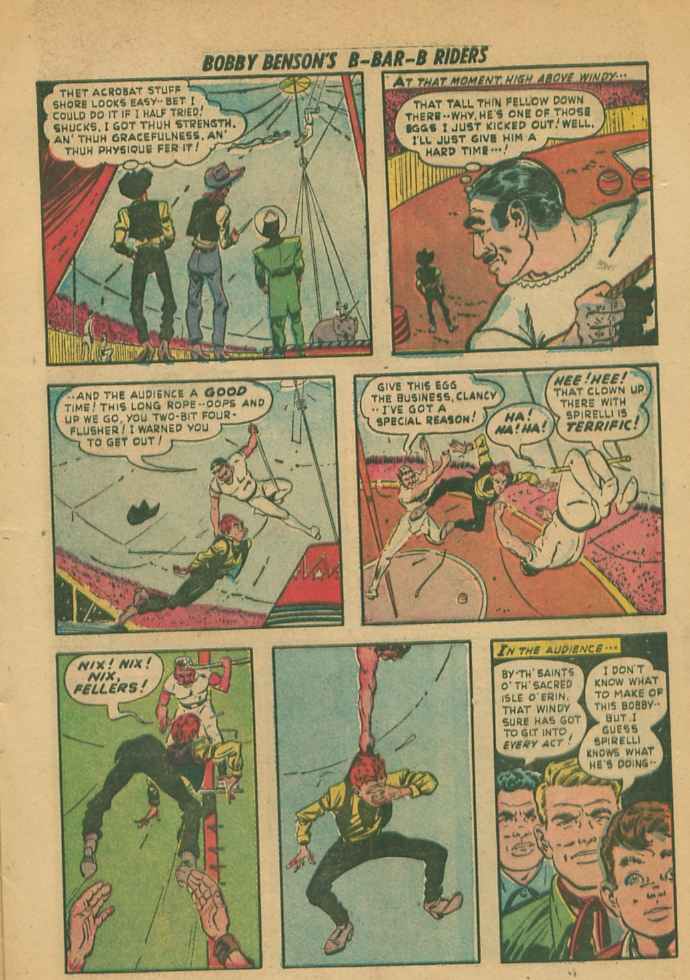 Read online Bobby Benson's B-Bar-B Riders comic -  Issue #9 - 13