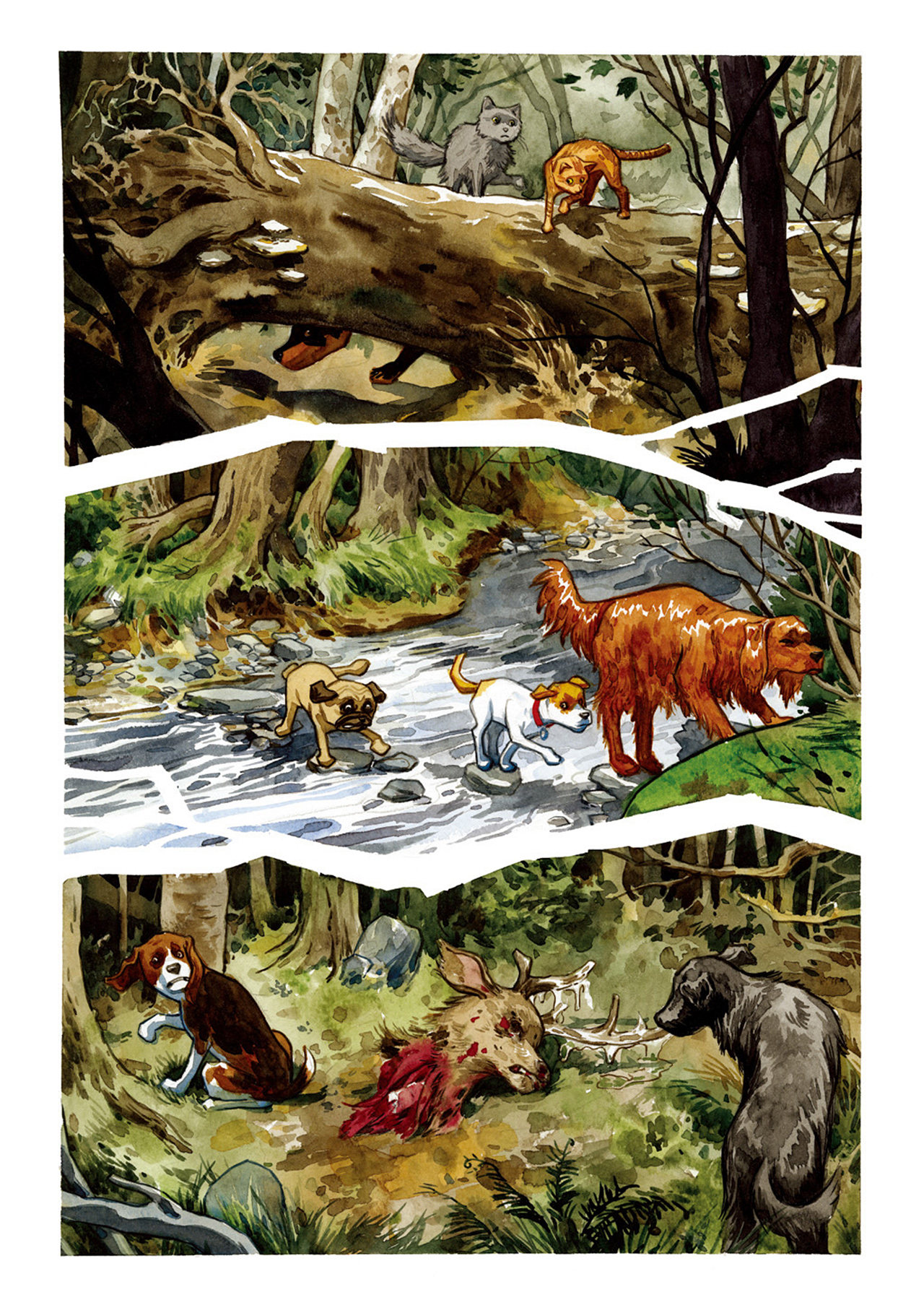 Read online Beasts of Burden comic -  Issue #1 - 12