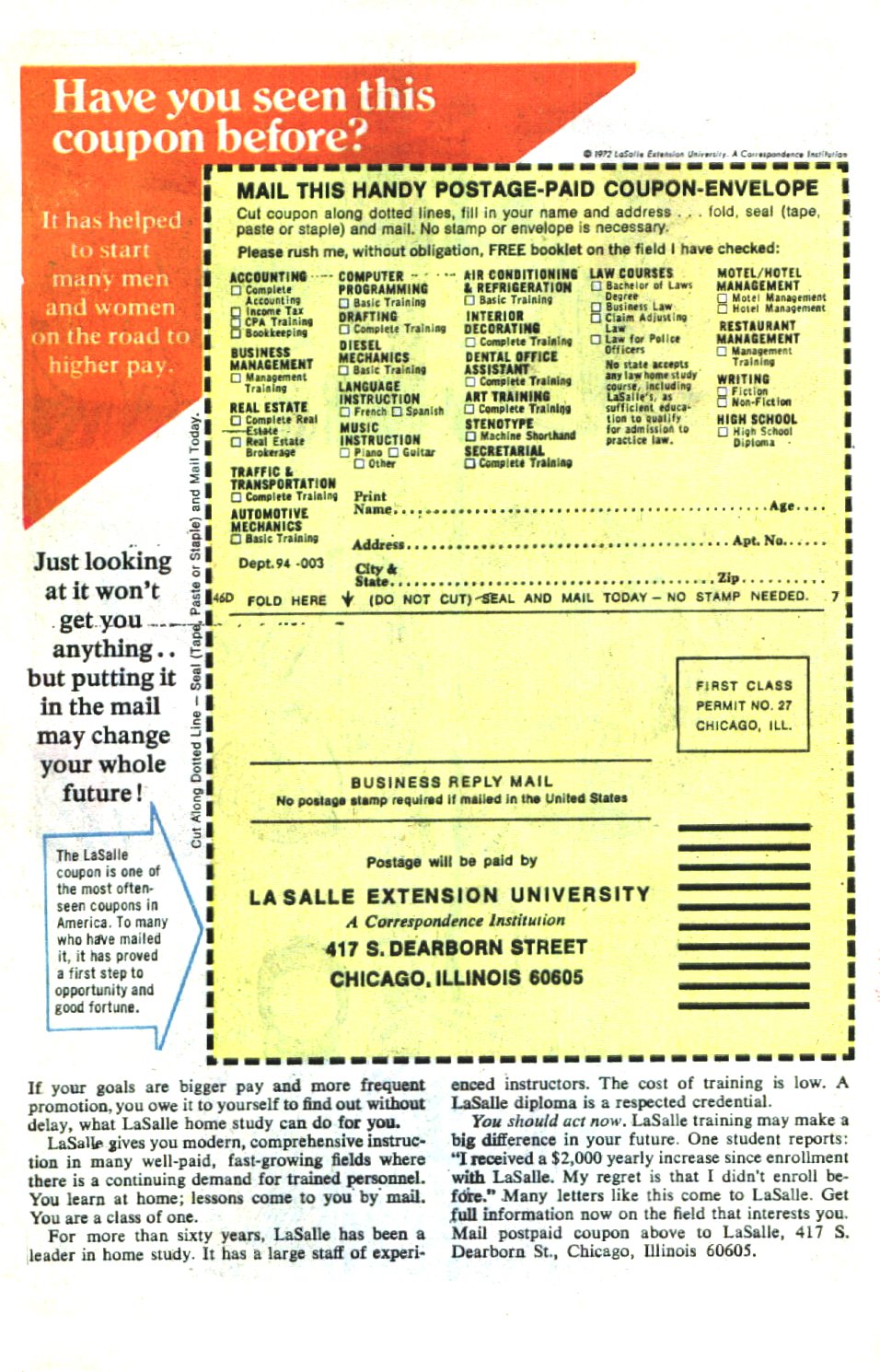 Read online Haunted Love (1973) comic -  Issue #4 - 7