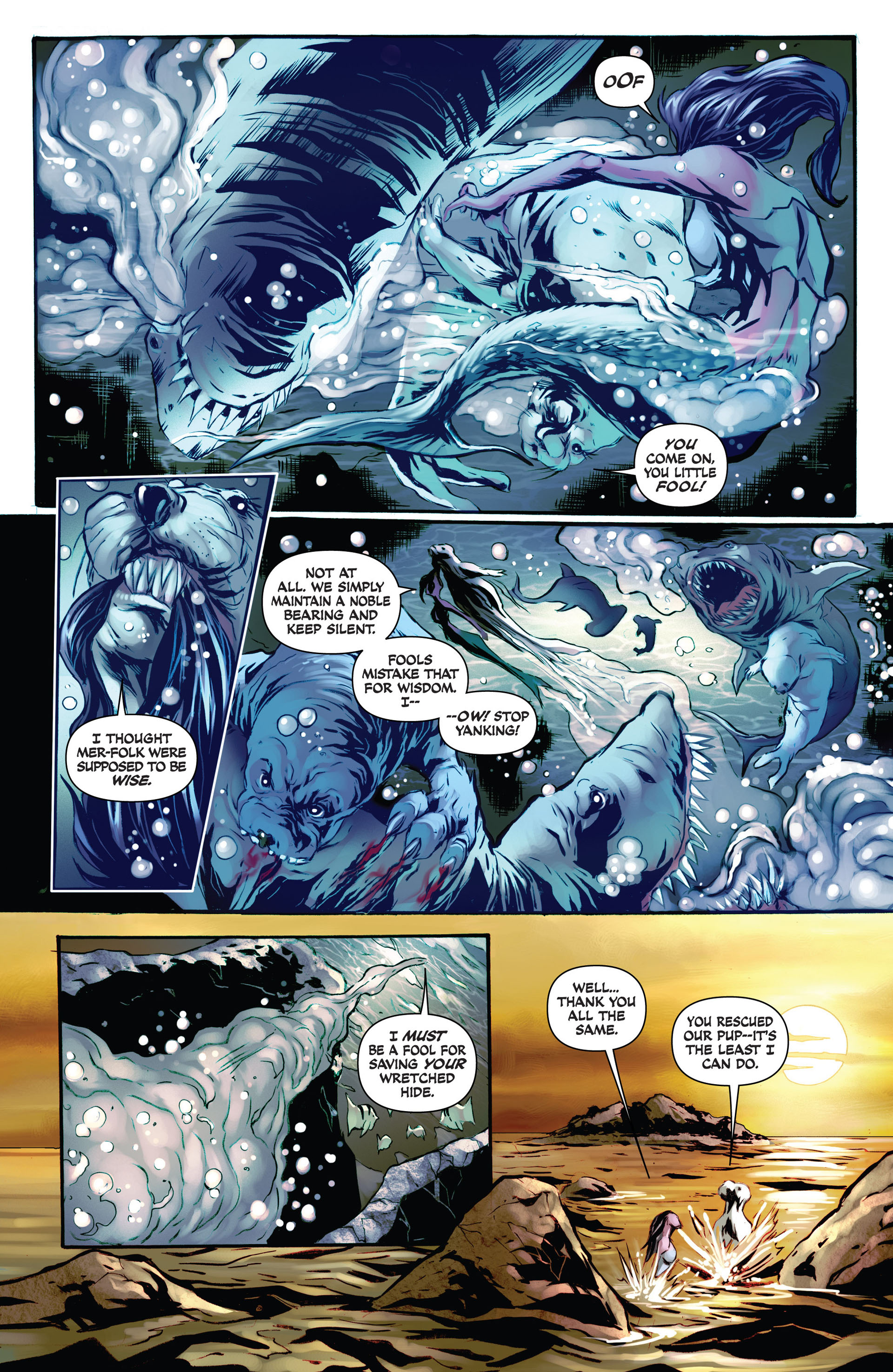 Damsels: Mermaids Issue #1 #2 - English 8