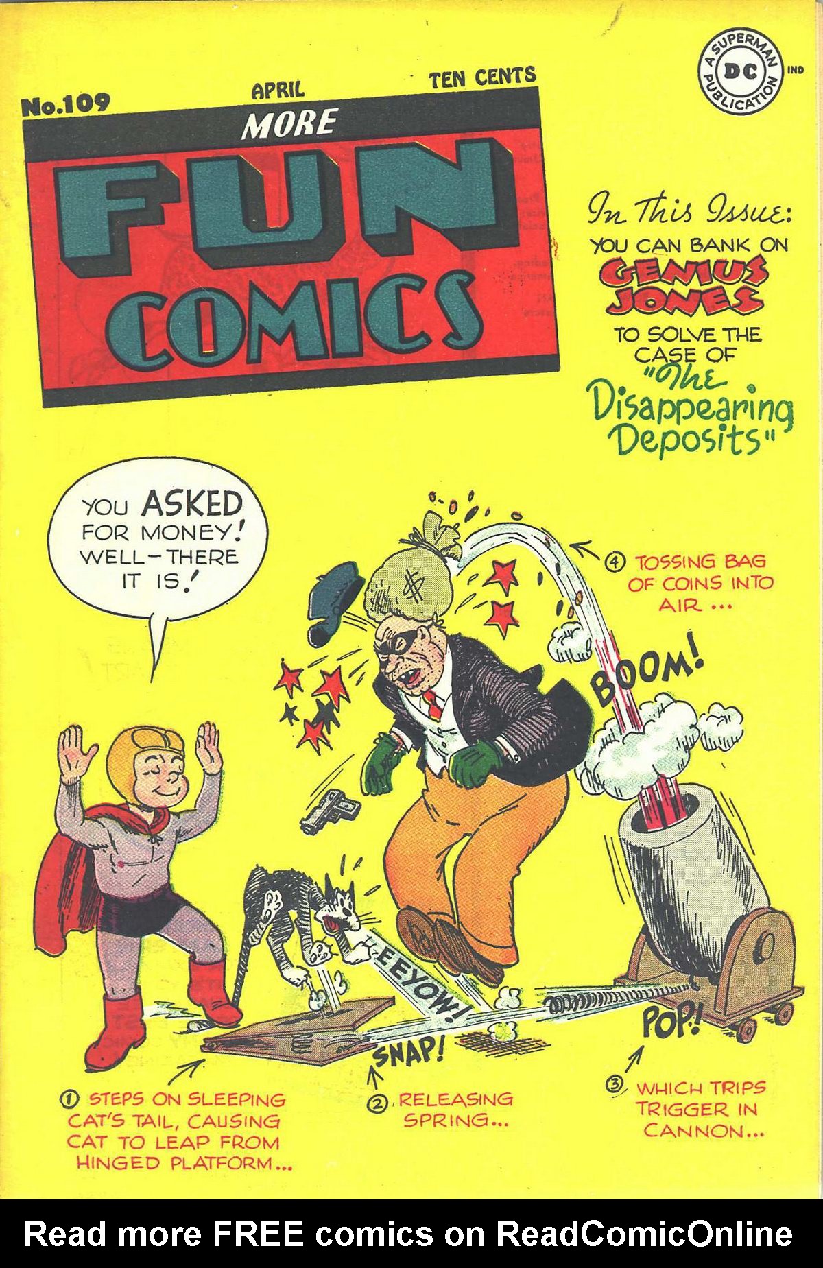 Read online More Fun Comics comic -  Issue #109 - 1
