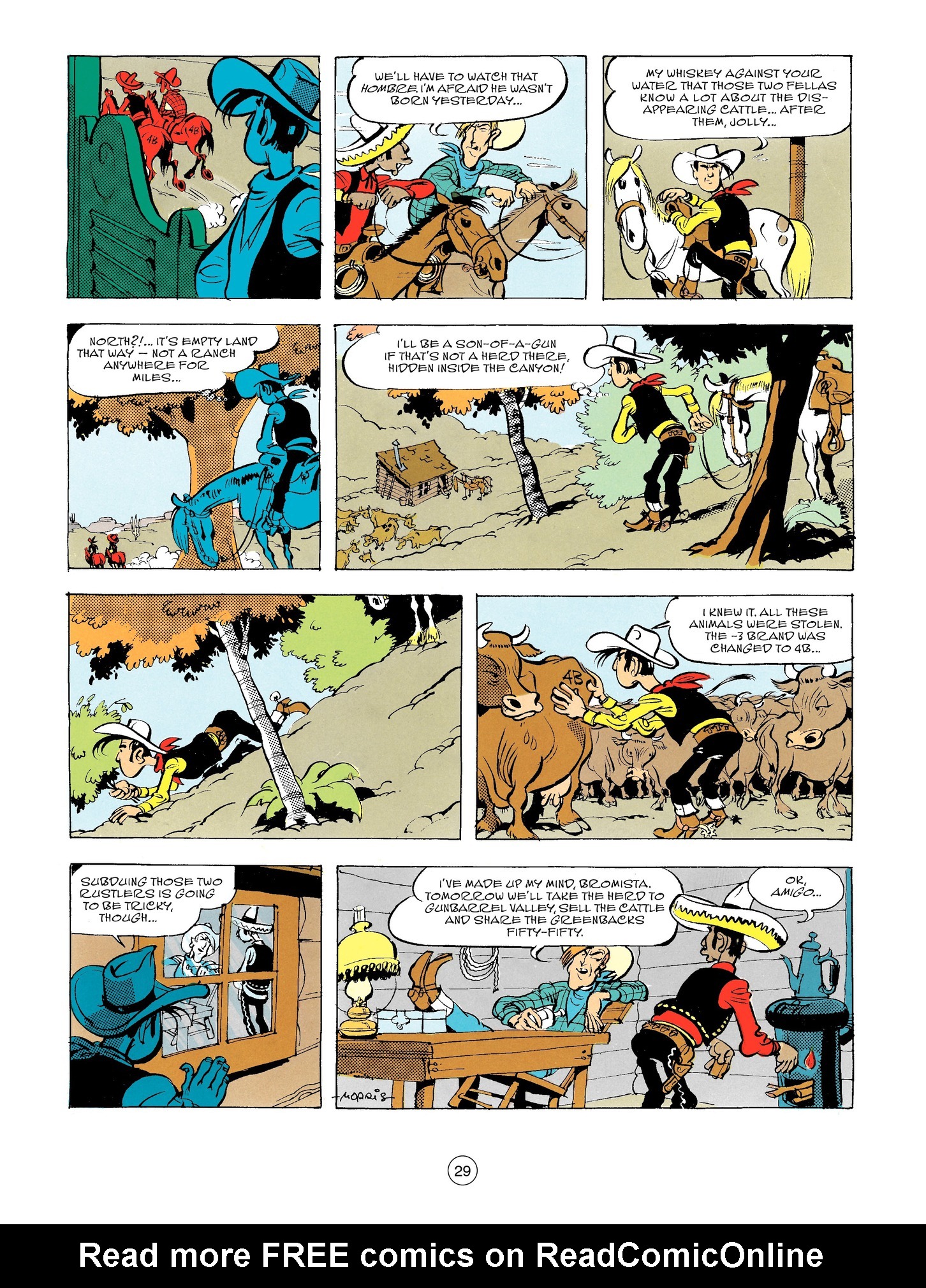 Read online A Lucky Luke Adventure comic -  Issue #56 - 29