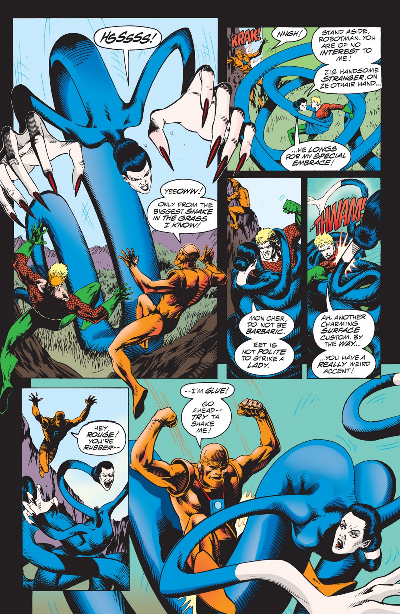 Read online JLA: Year One comic -  Issue #6 - 8