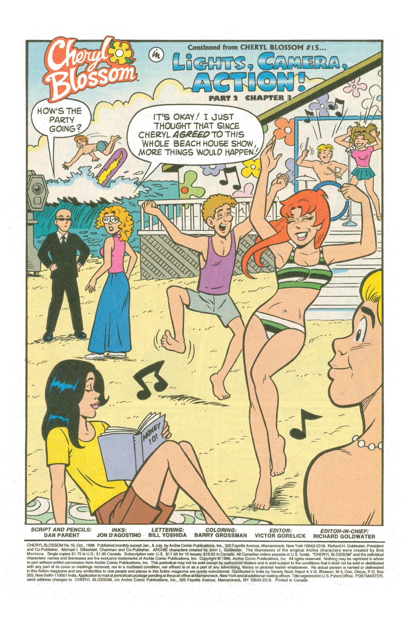 Read online Cheryl Blossom comic -  Issue #16 - 2