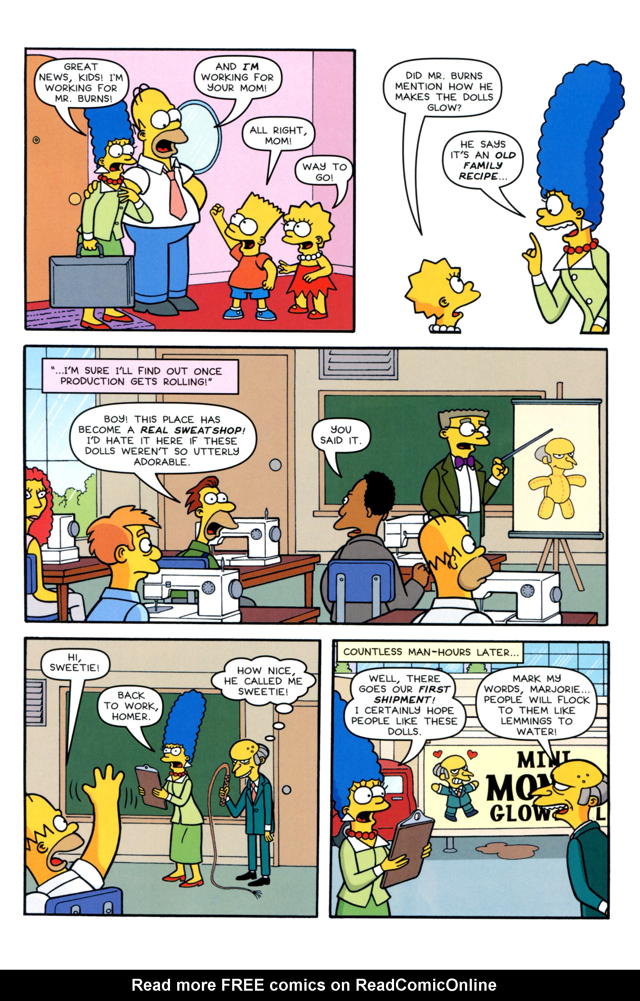 Read online Simpsons Comics comic -  Issue #216 - 19