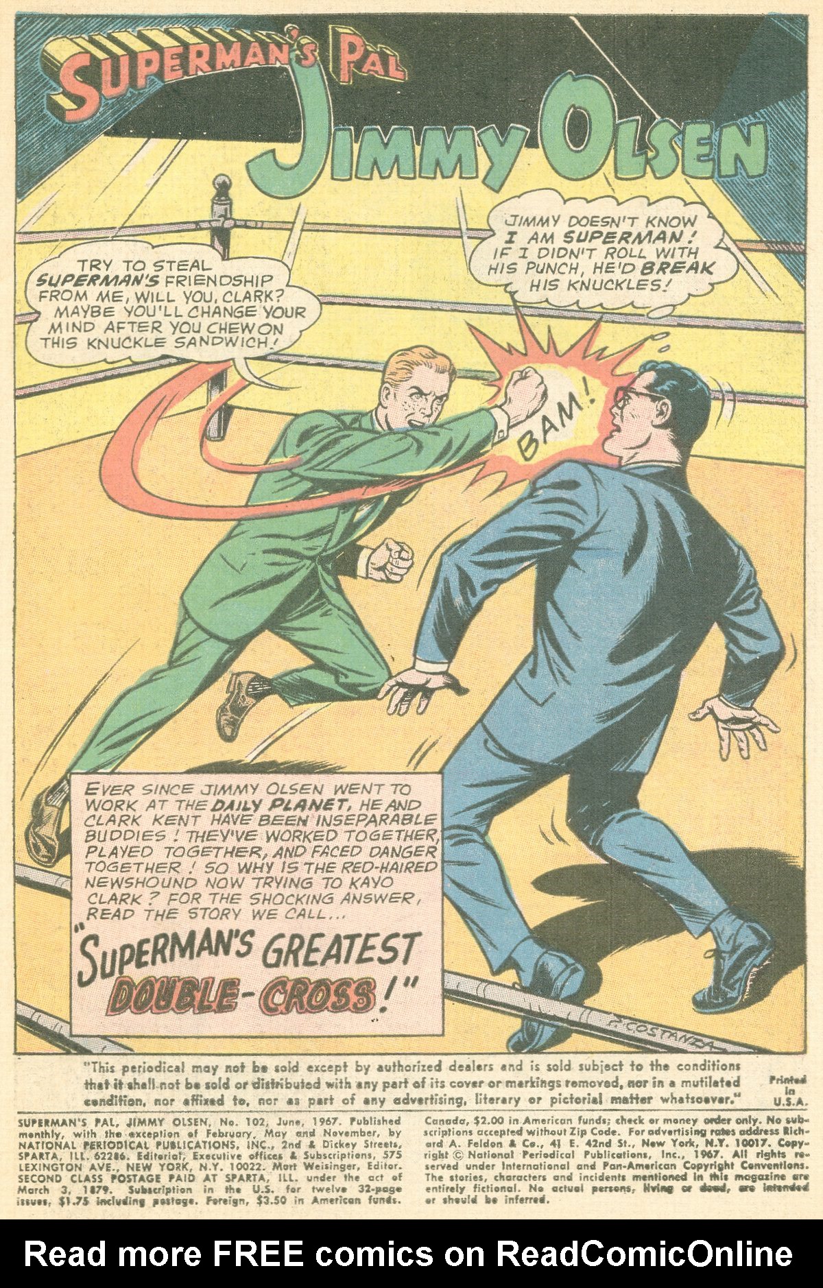 Read online Superman's Pal Jimmy Olsen comic -  Issue #102 - 3