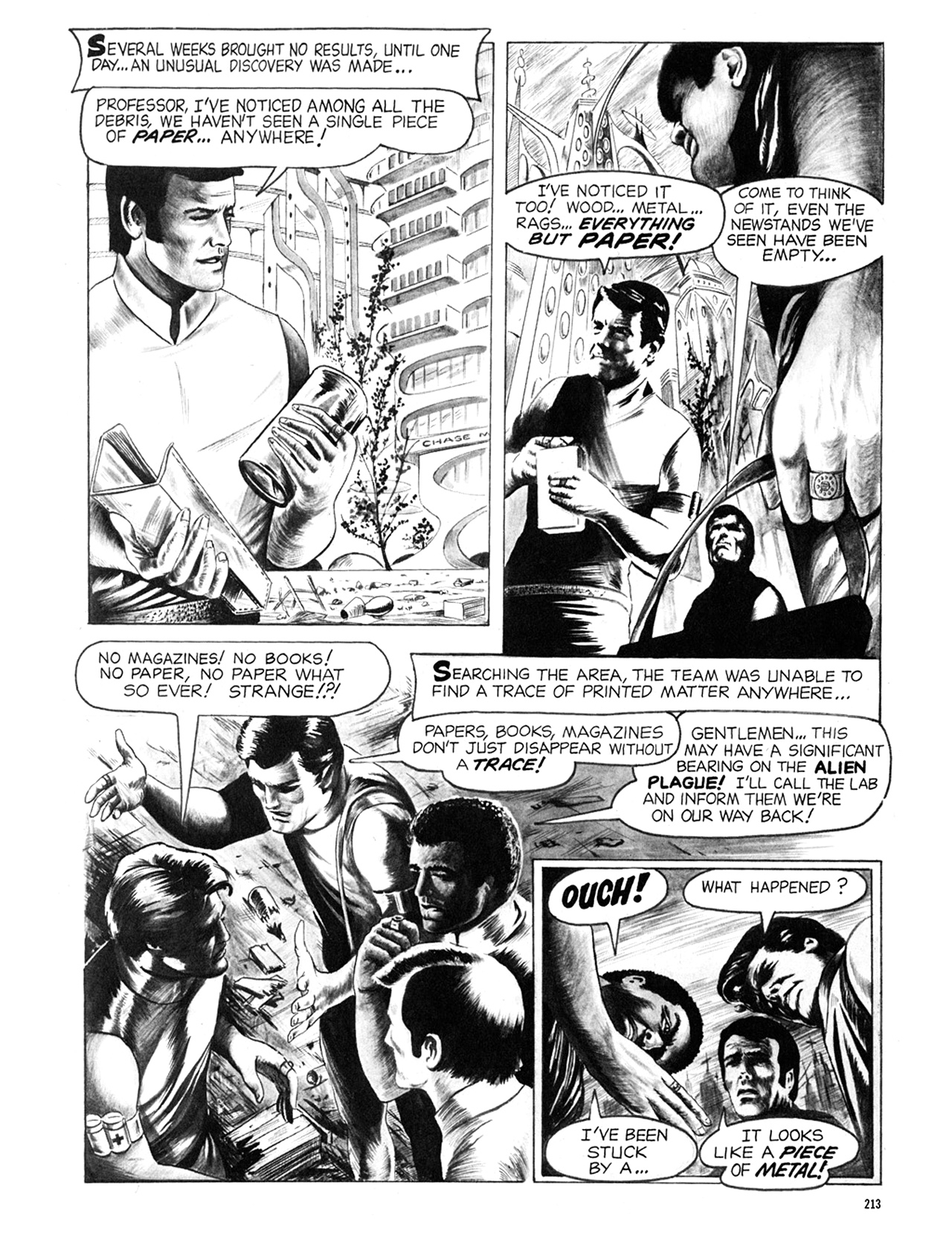 Read online Eerie Archives comic -  Issue # TPB 6 - 213