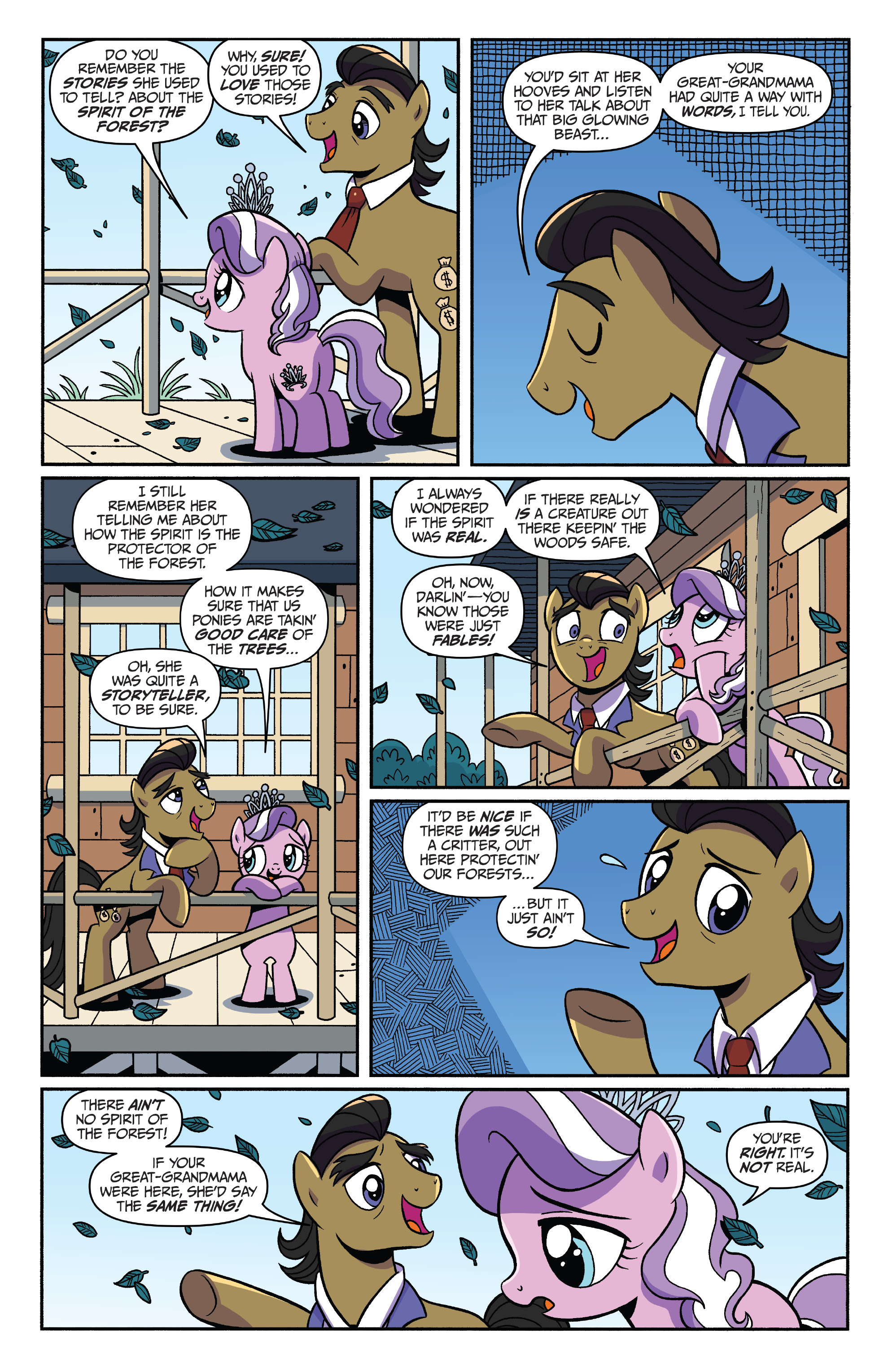 Read online My Little Pony: Spirit of the Forest comic -  Issue #3 - 14