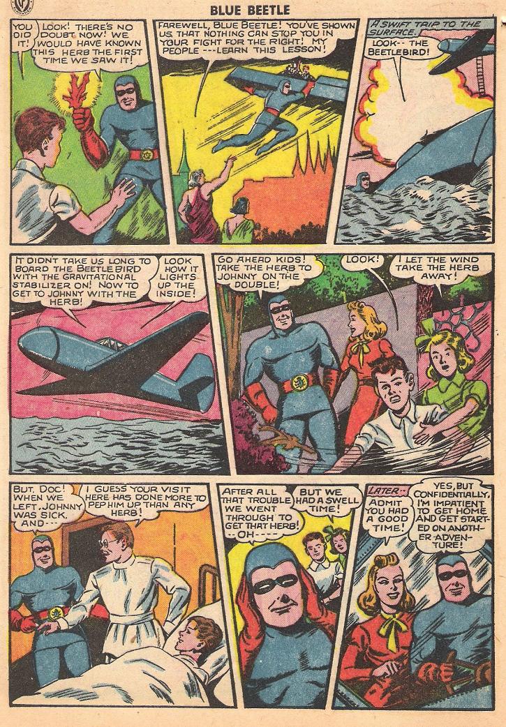 Read online The Blue Beetle comic -  Issue #38 - 12