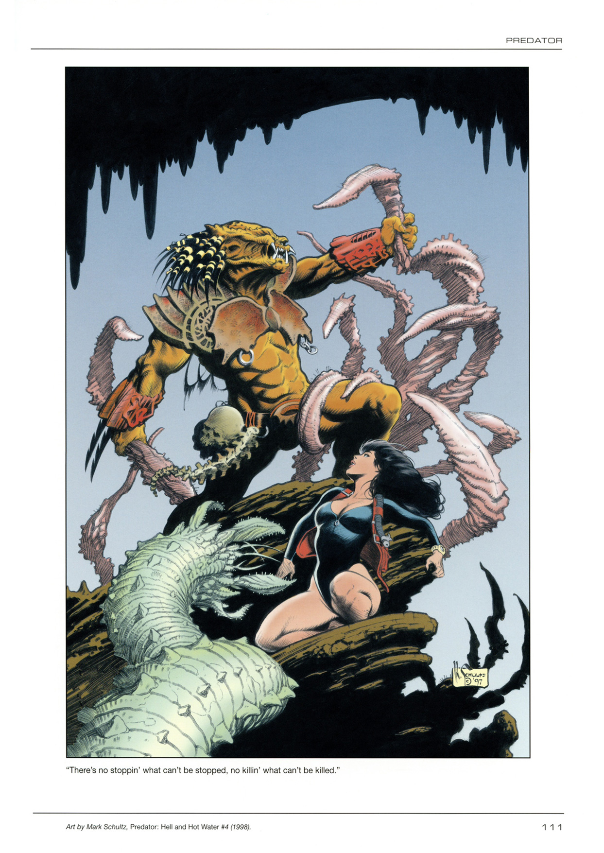 Read online Aliens/Predator: Panel to Panel comic -  Issue # TPB (Part 2) - 5