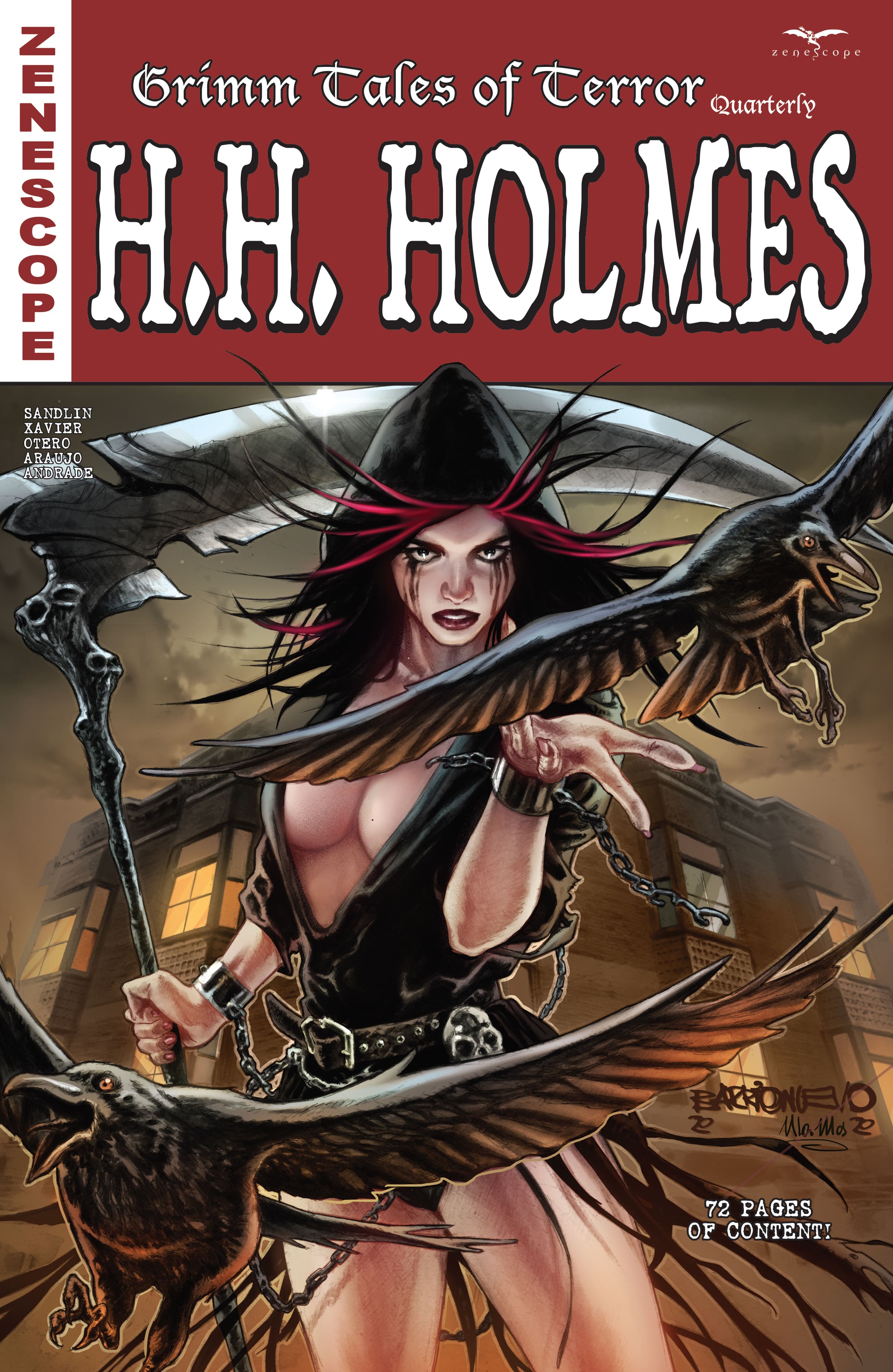 Read online Grimm Tales of Terror Quarterly: H.H. Holmes comic -  Issue # Full - 1