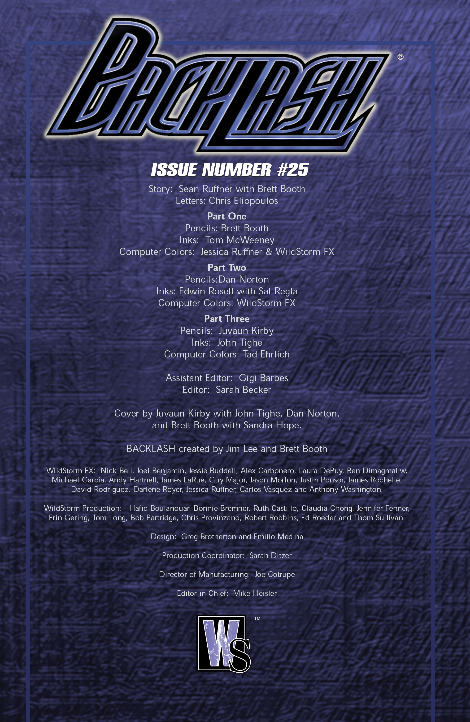 Read online Backlash comic -  Issue #25 - 51