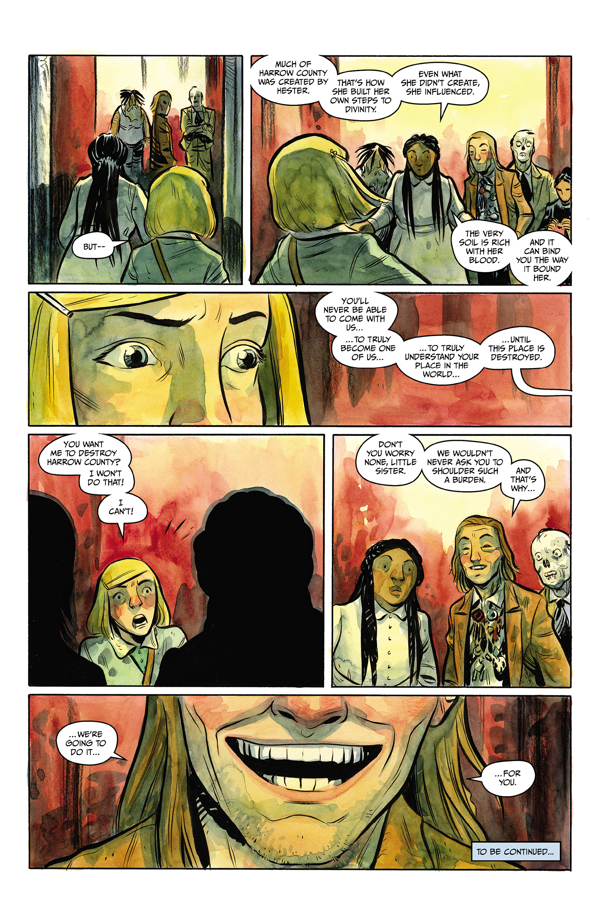 Read online Harrow County comic -  Issue #15 - 23
