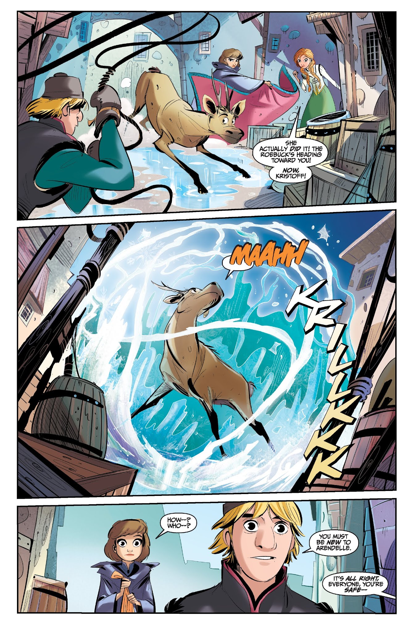 Read online Disney Frozen: Breaking Boundaries comic -  Issue #1 - 10