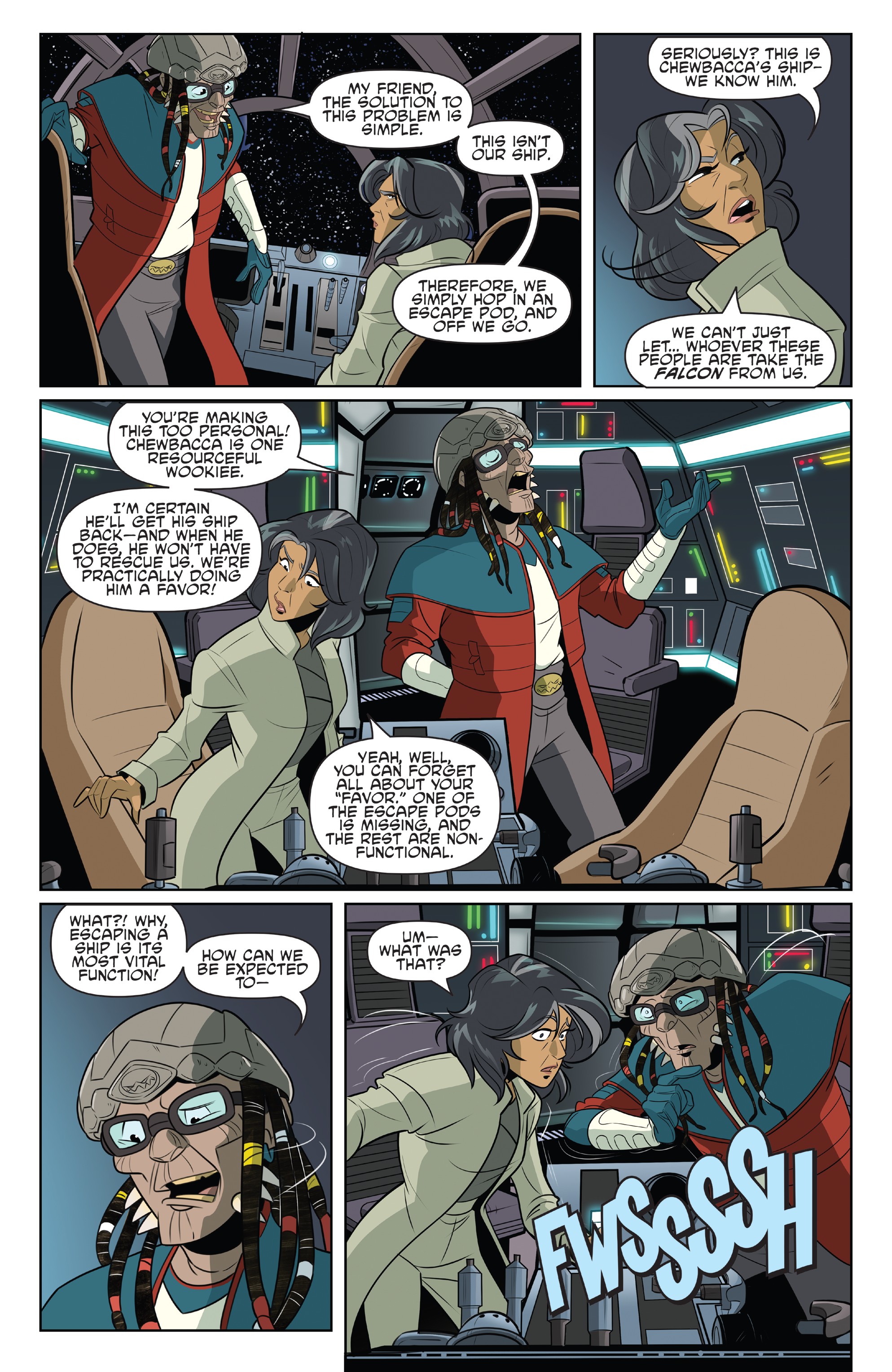 Read online Star Wars Adventures: Flight of the Falcon comic -  Issue # Full - 15
