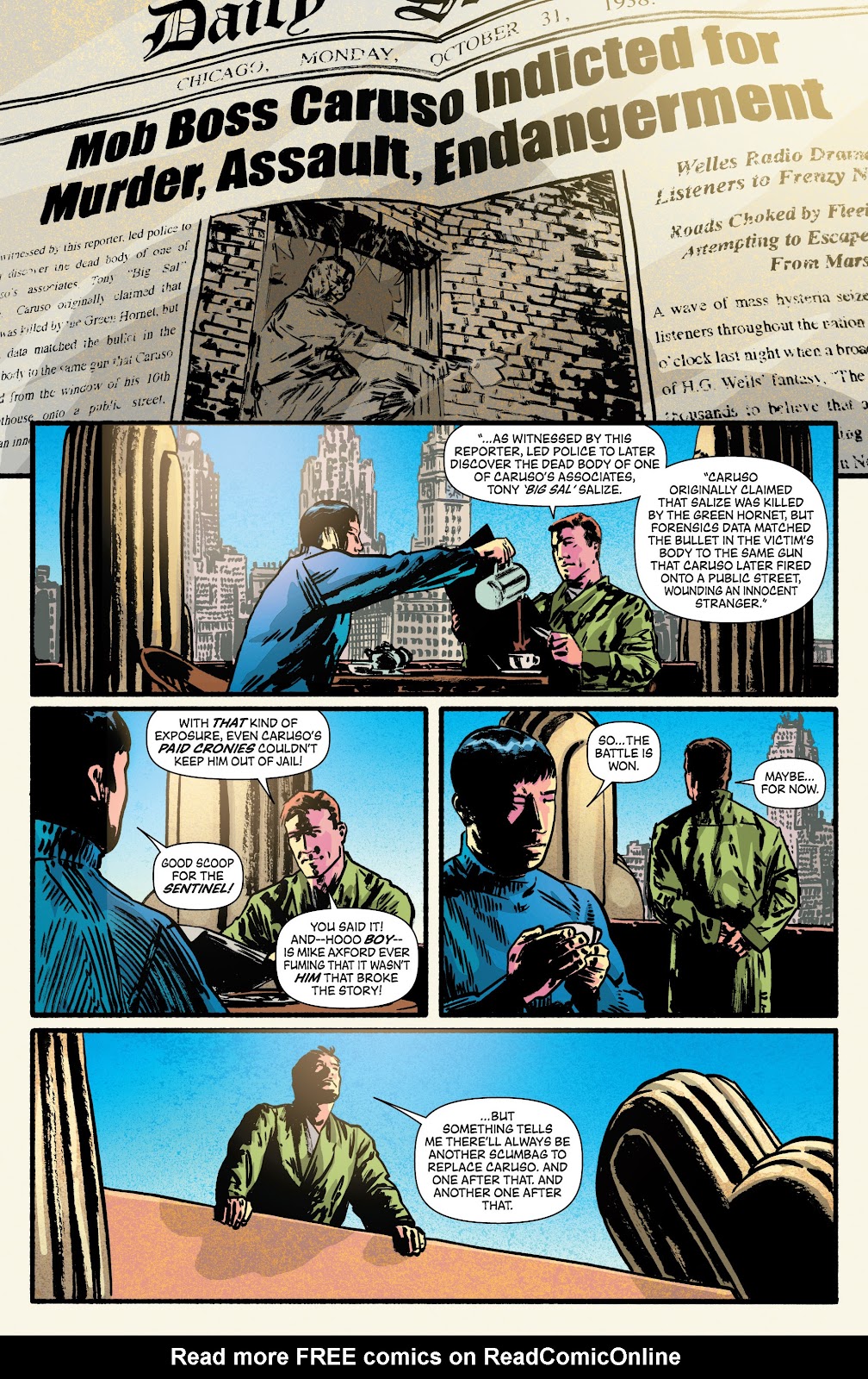 Green Hornet: Year One issue 12 - Page 25