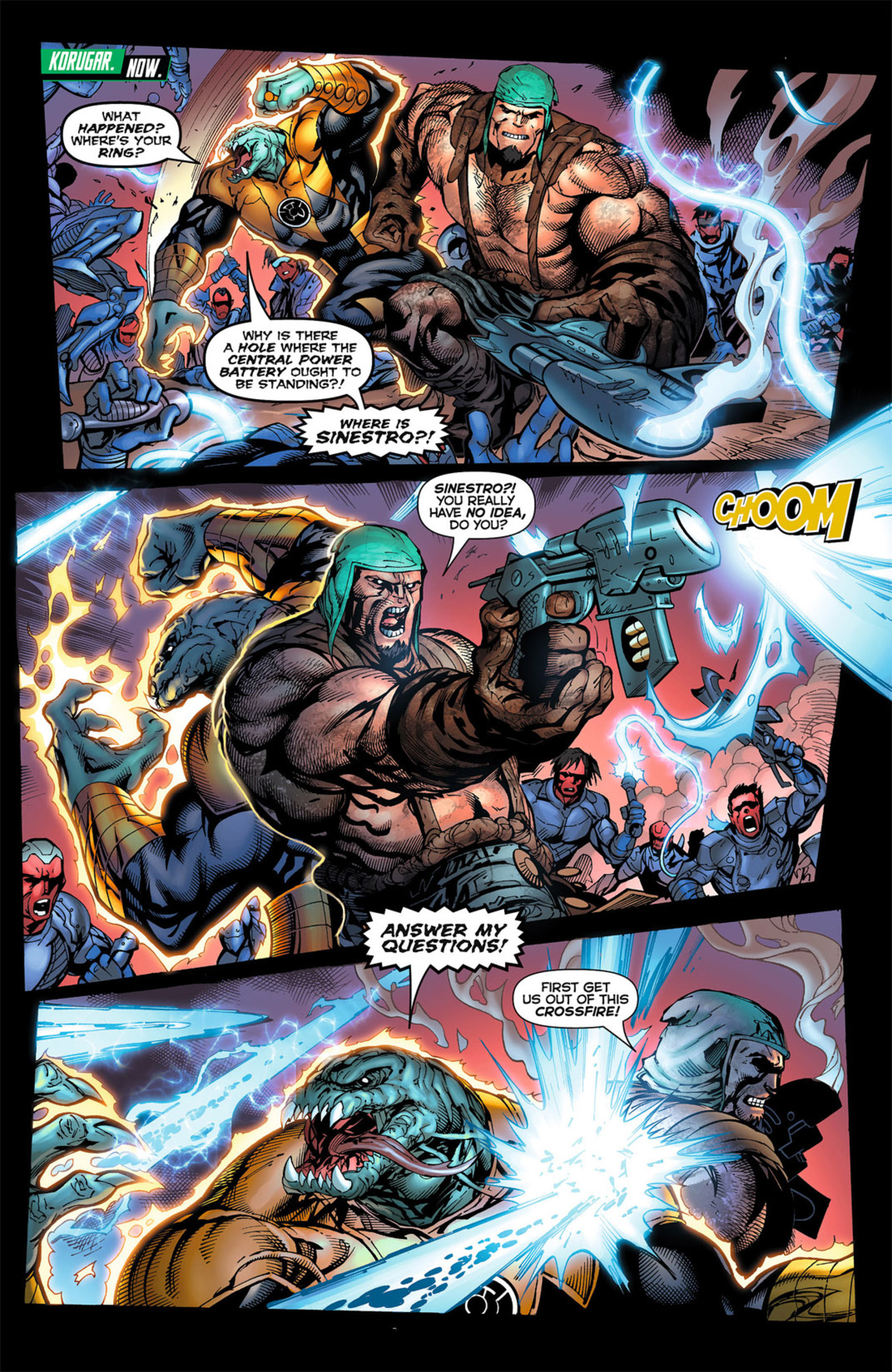 Read online Green Lantern: New Guardians comic -  Issue #8 - 11