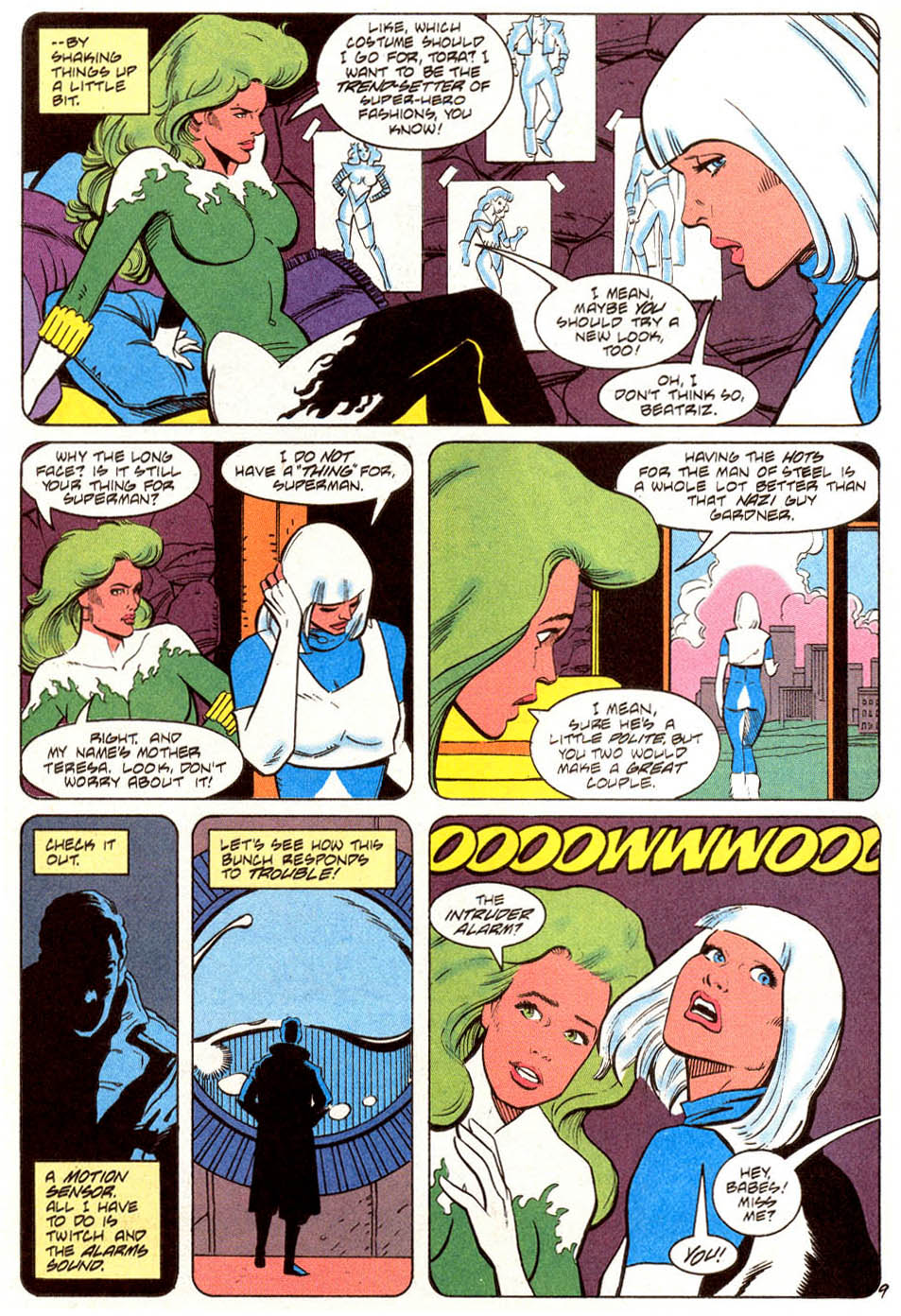 Read online Justice League America comic -  Issue #66 - 10