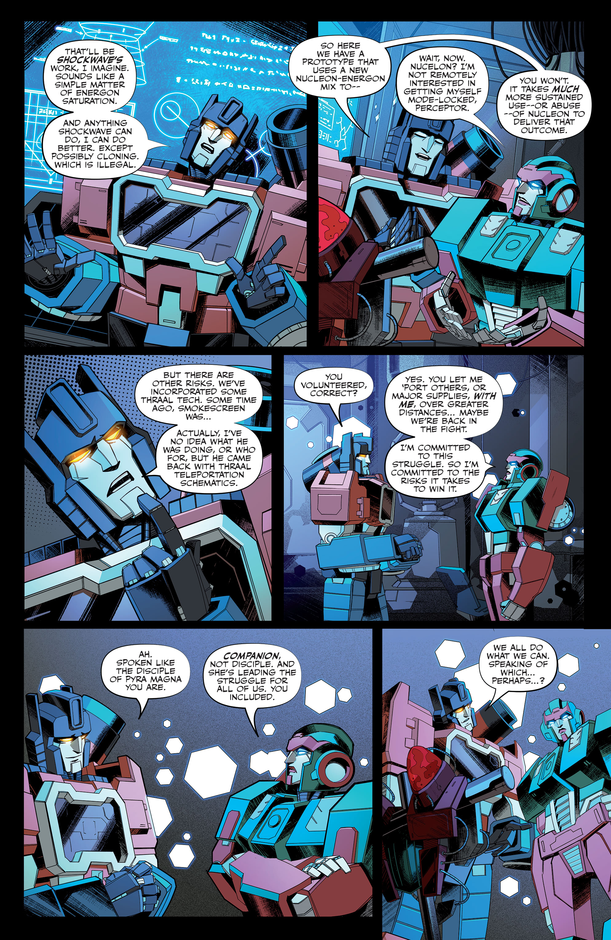 Read online Transformers (2019) comic -  Issue #31 - 9