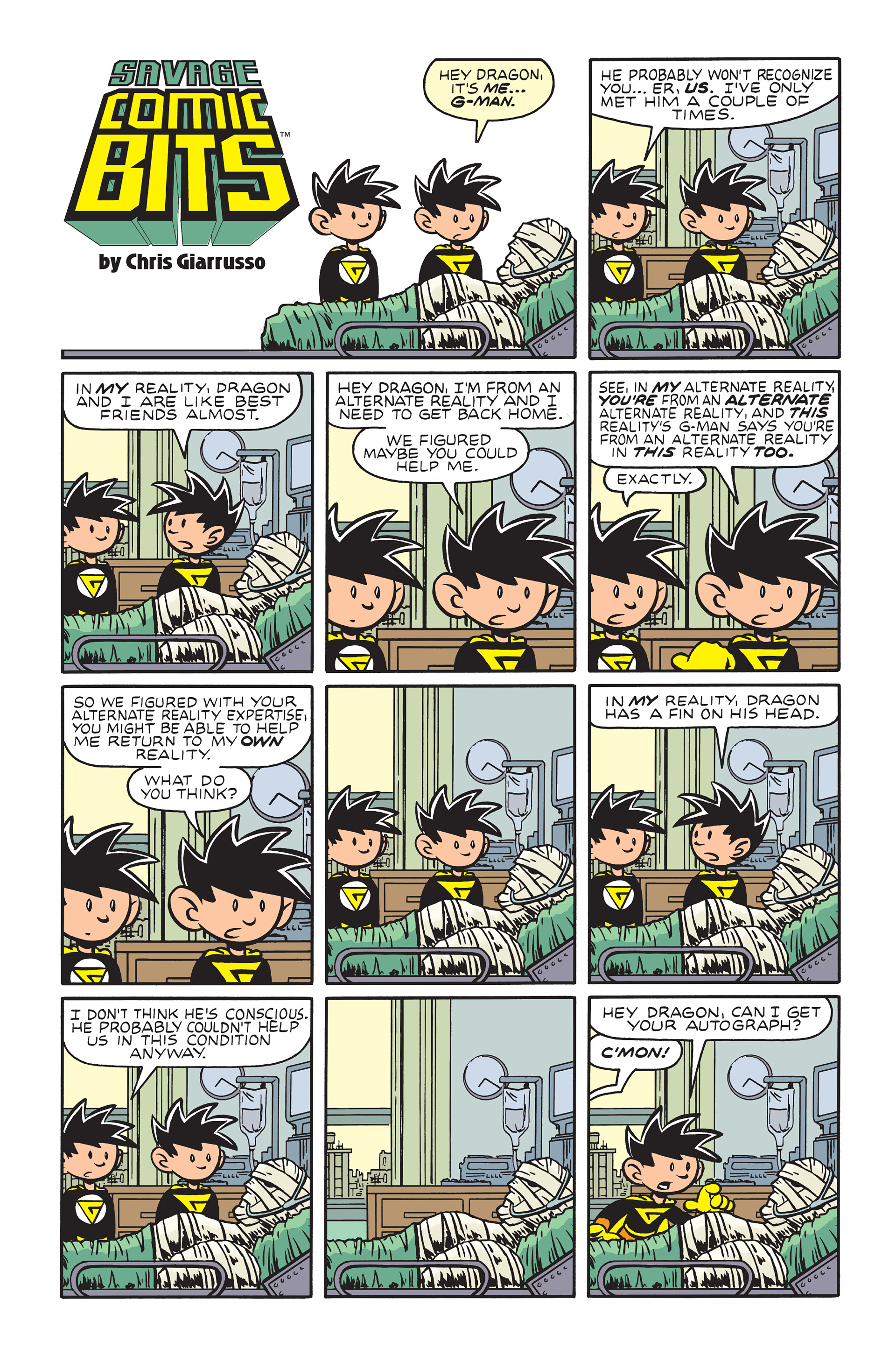 Read online G-Man: Learning to Fly comic -  Issue # TPB - 88