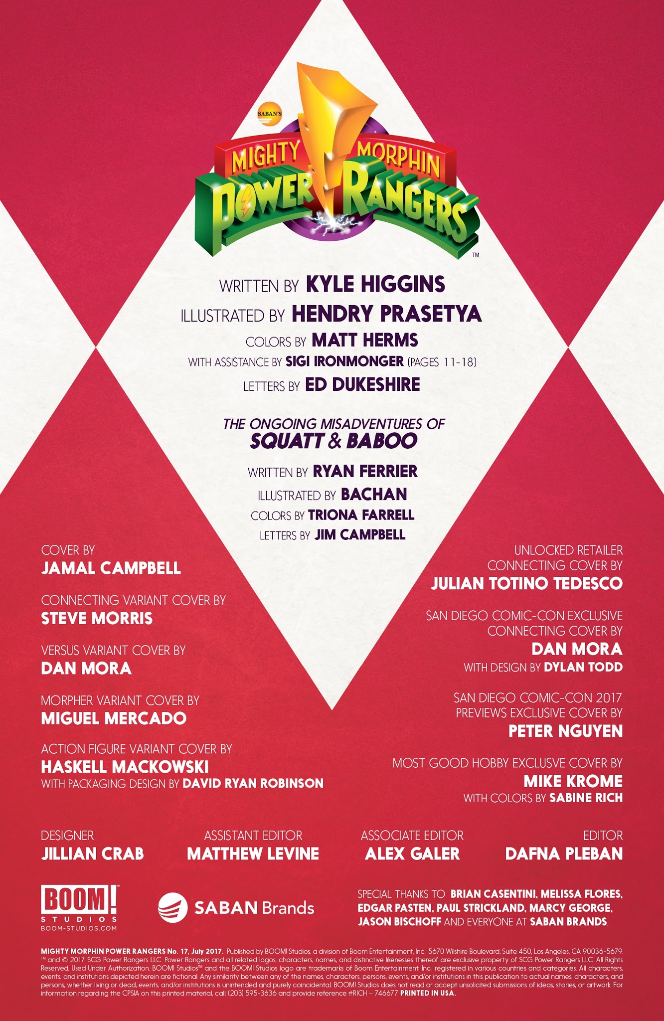 Read online Mighty Morphin Power Rangers comic -  Issue #17 - 2