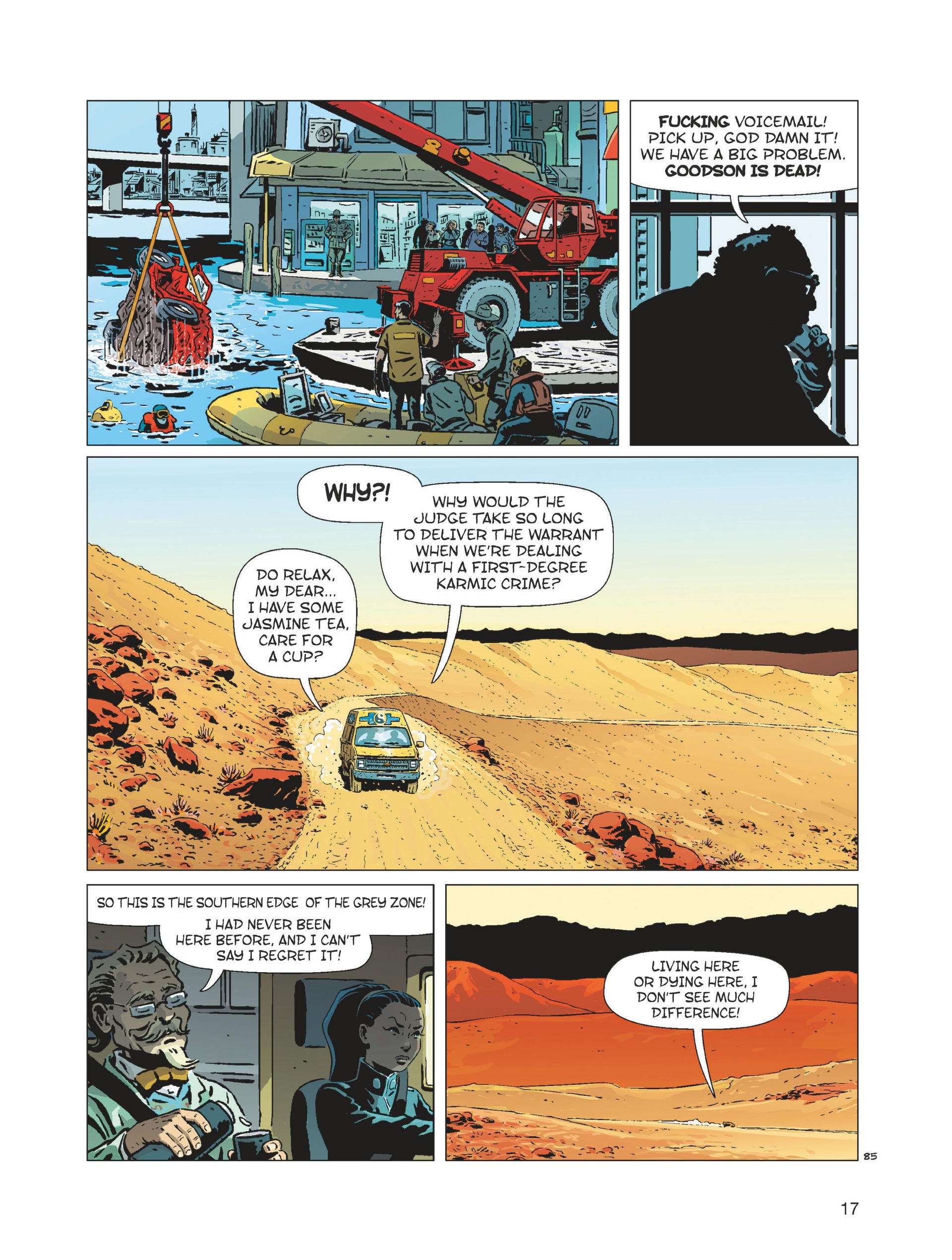 Read online Karma City comic -  Issue #4 - 18