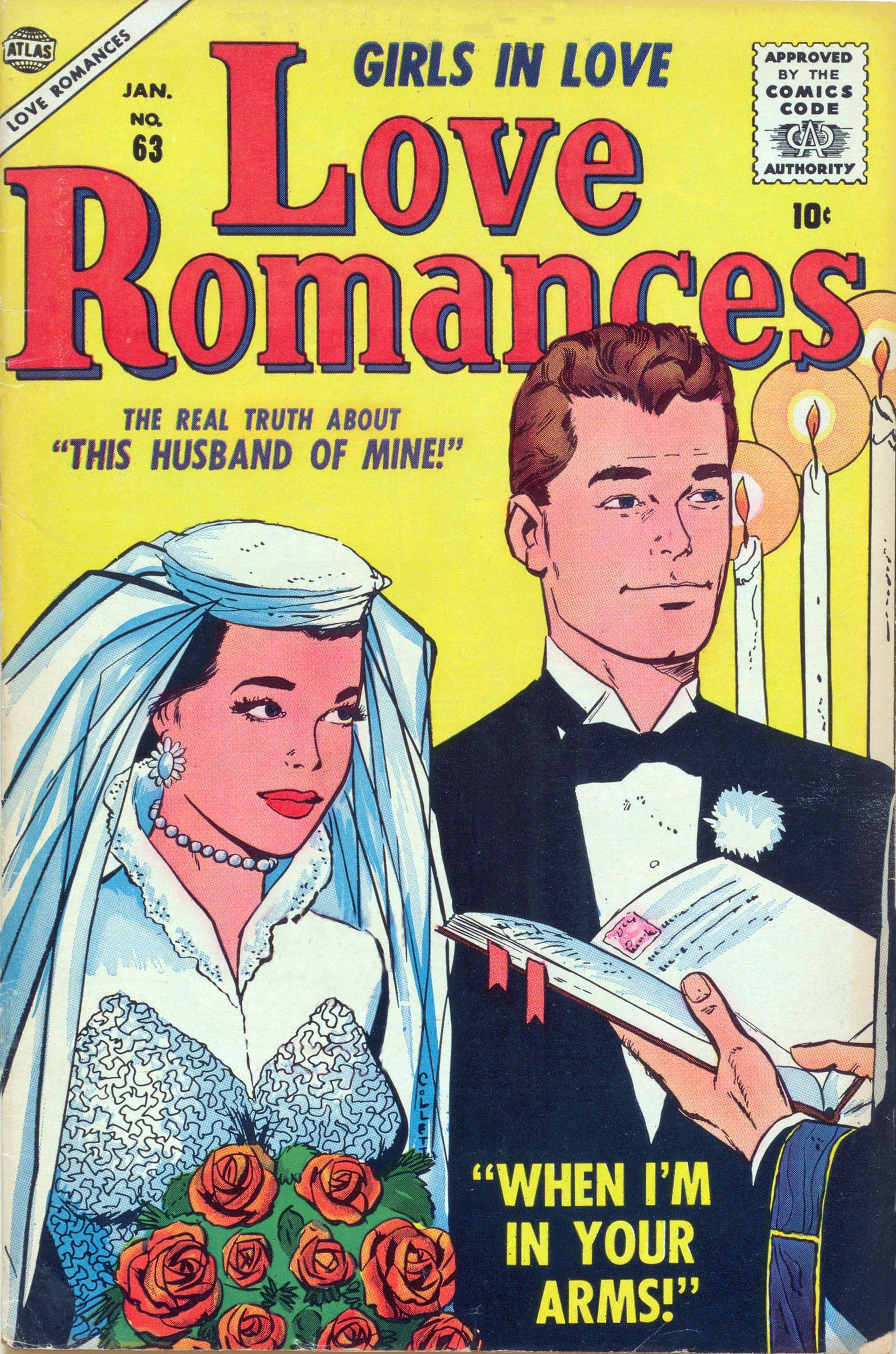Read online Love Romances comic -  Issue #63 - 1
