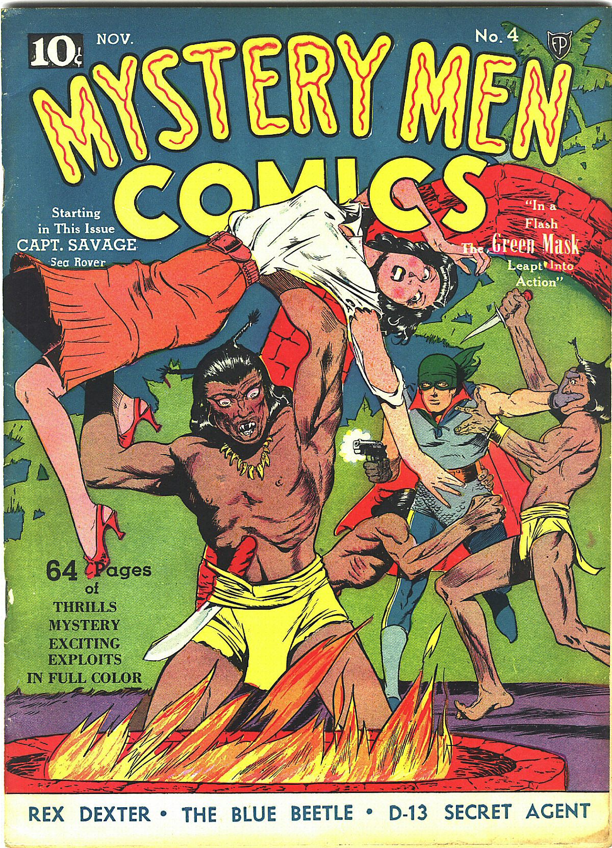 Read online Mystery Men Comics comic -  Issue #4 - 1