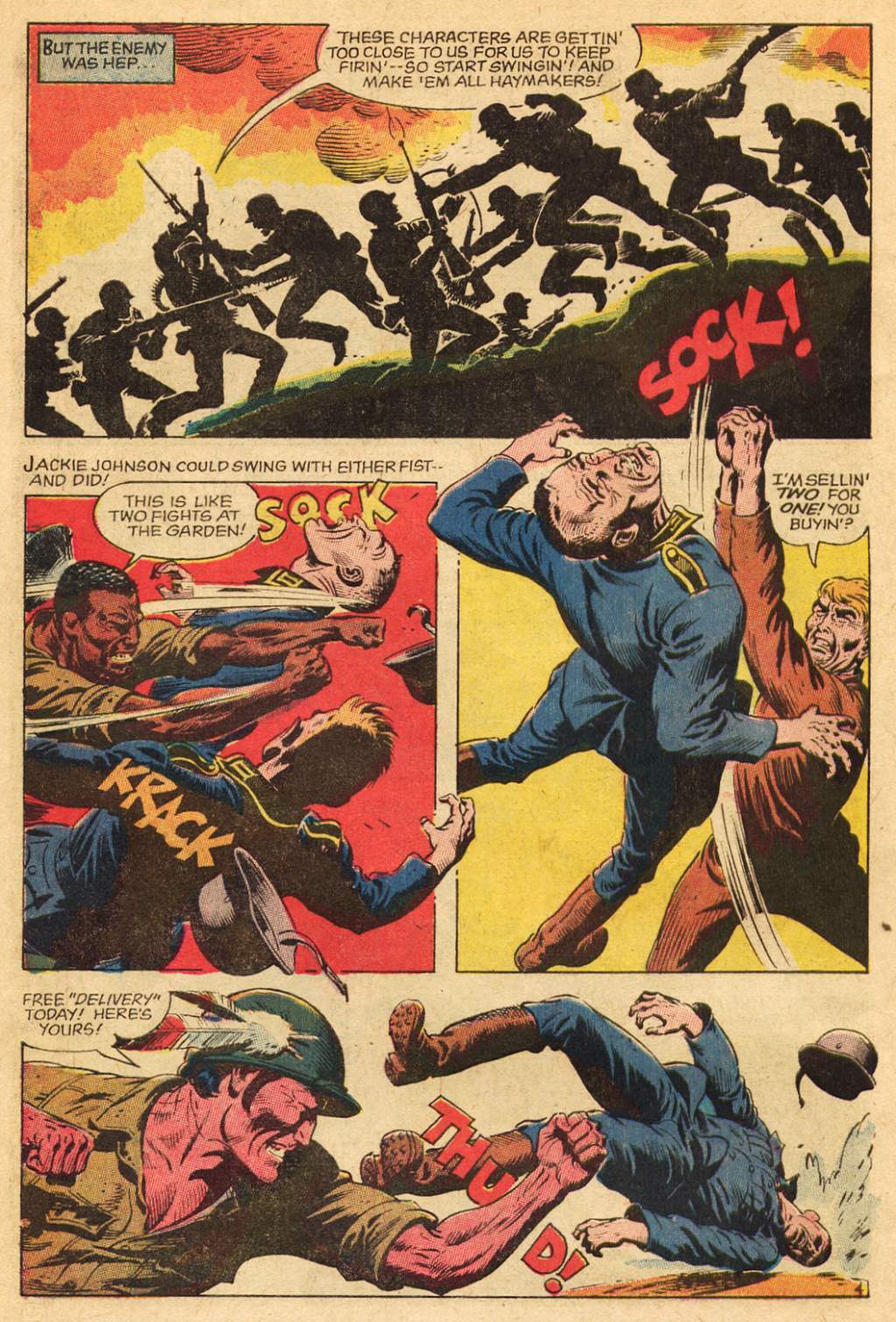 Read online Our Army at War (1952) comic -  Issue #187 - 6
