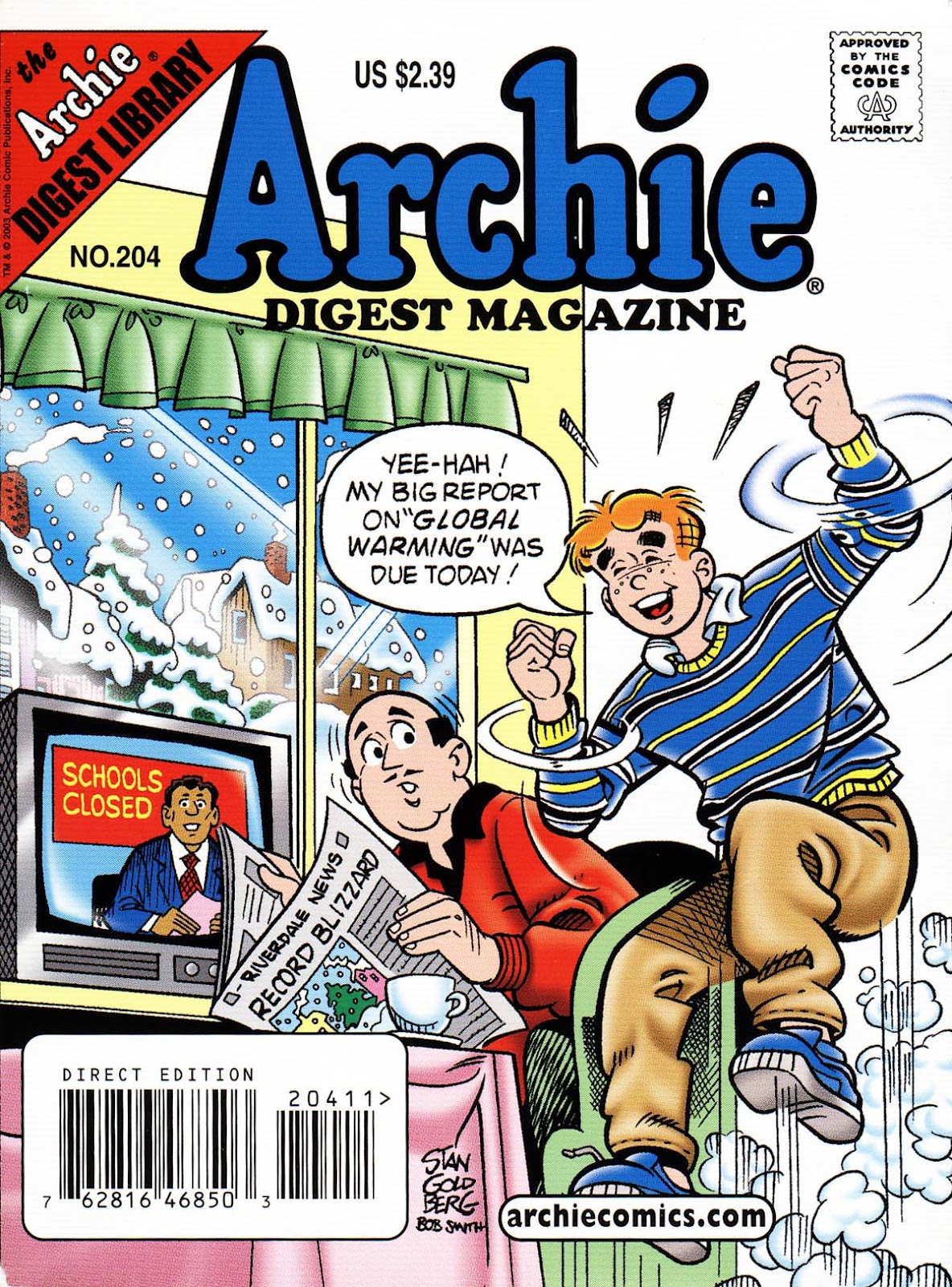 Archie Digest Magazine issue 204 - Page 1