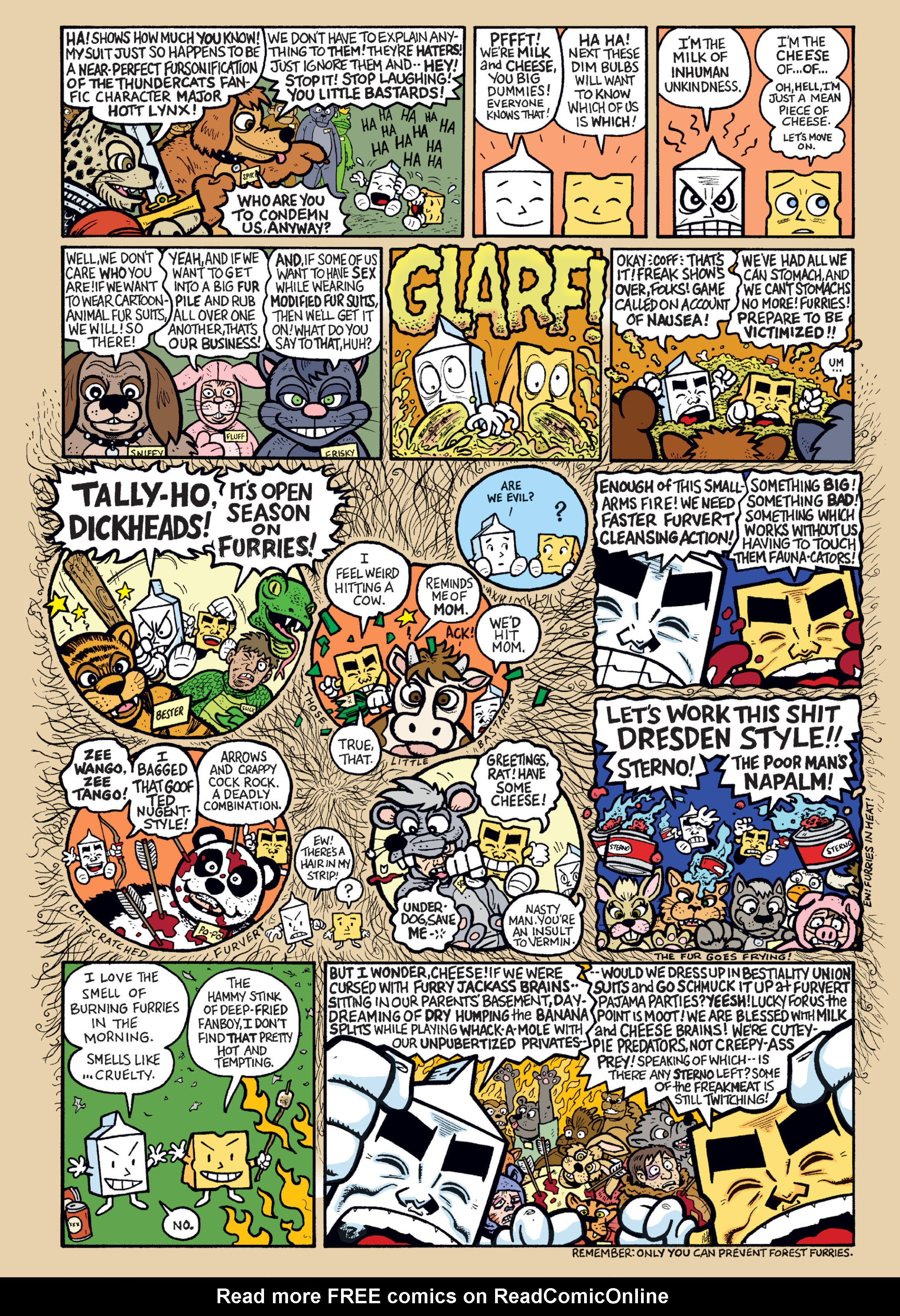 Read online Milk And Cheese: Dairy Products Gone Bad! comic -  Issue # Full - 202