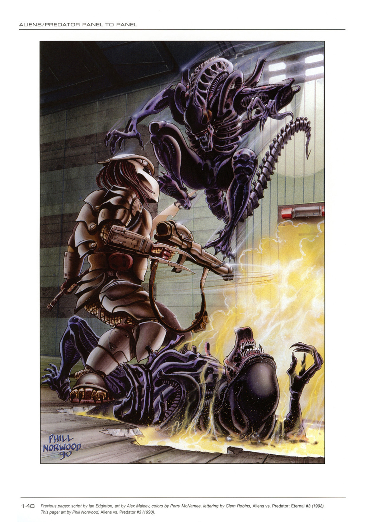 Read online Aliens/Predator: Panel to Panel comic -  Issue # TPB (Part 2) - 37