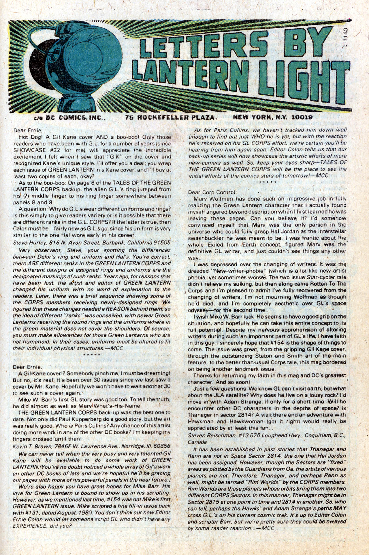 Read online Green Lantern (1960) comic -  Issue #158 - 33