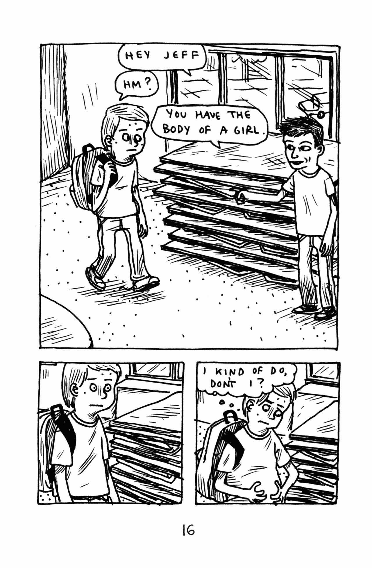 Read online Funny Misshapen Body: A Memoir comic -  Issue # TPB (Part 1) - 22