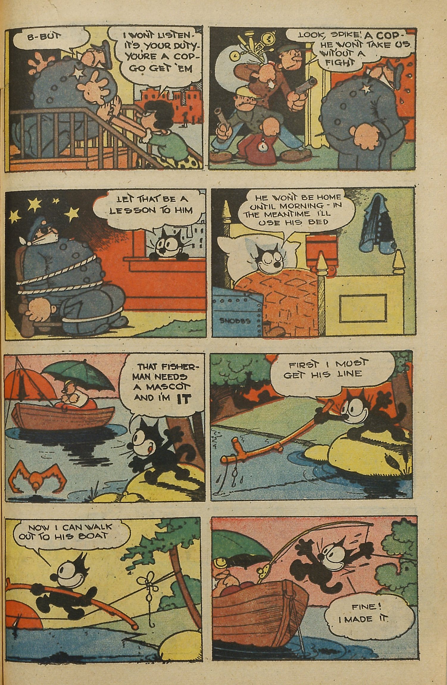 Read online Felix the Cat (1951) comic -  Issue #37 - 74